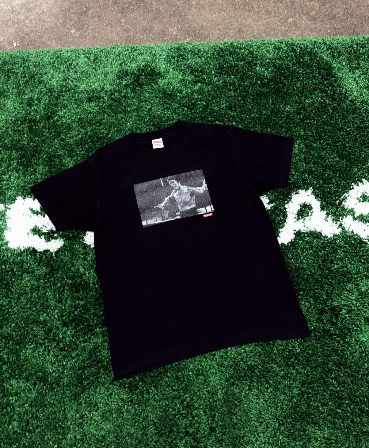 Supreme Vintage Supreme Black Dragon Kung-Fu T Shirt | Grailed