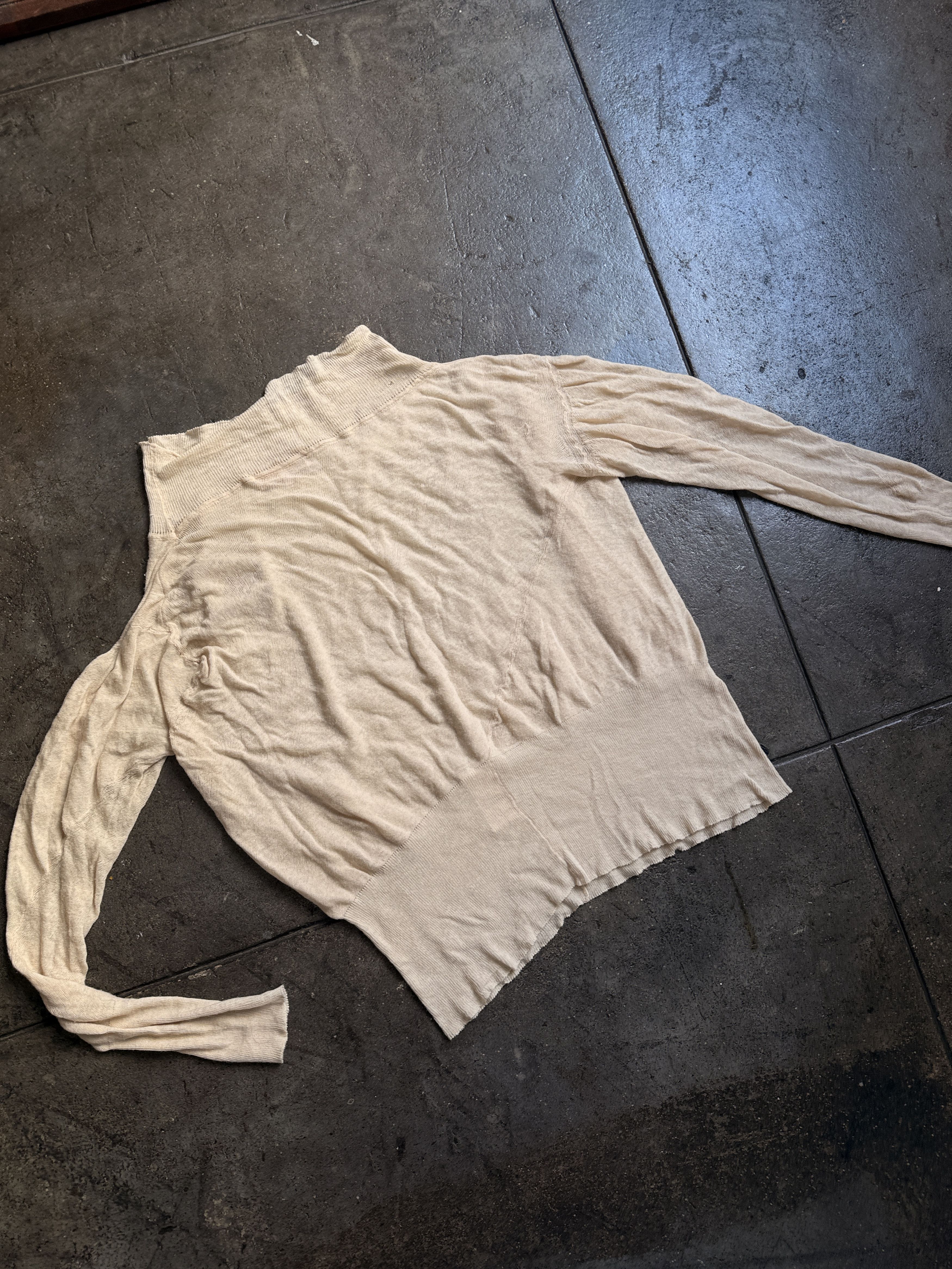 Vivienne Westwood 2014 Longsleeve Unisex Thin stretchy Vegetable Oil Mock neck Size US M / EU 48-50 / 2 - 4 Thumbnail