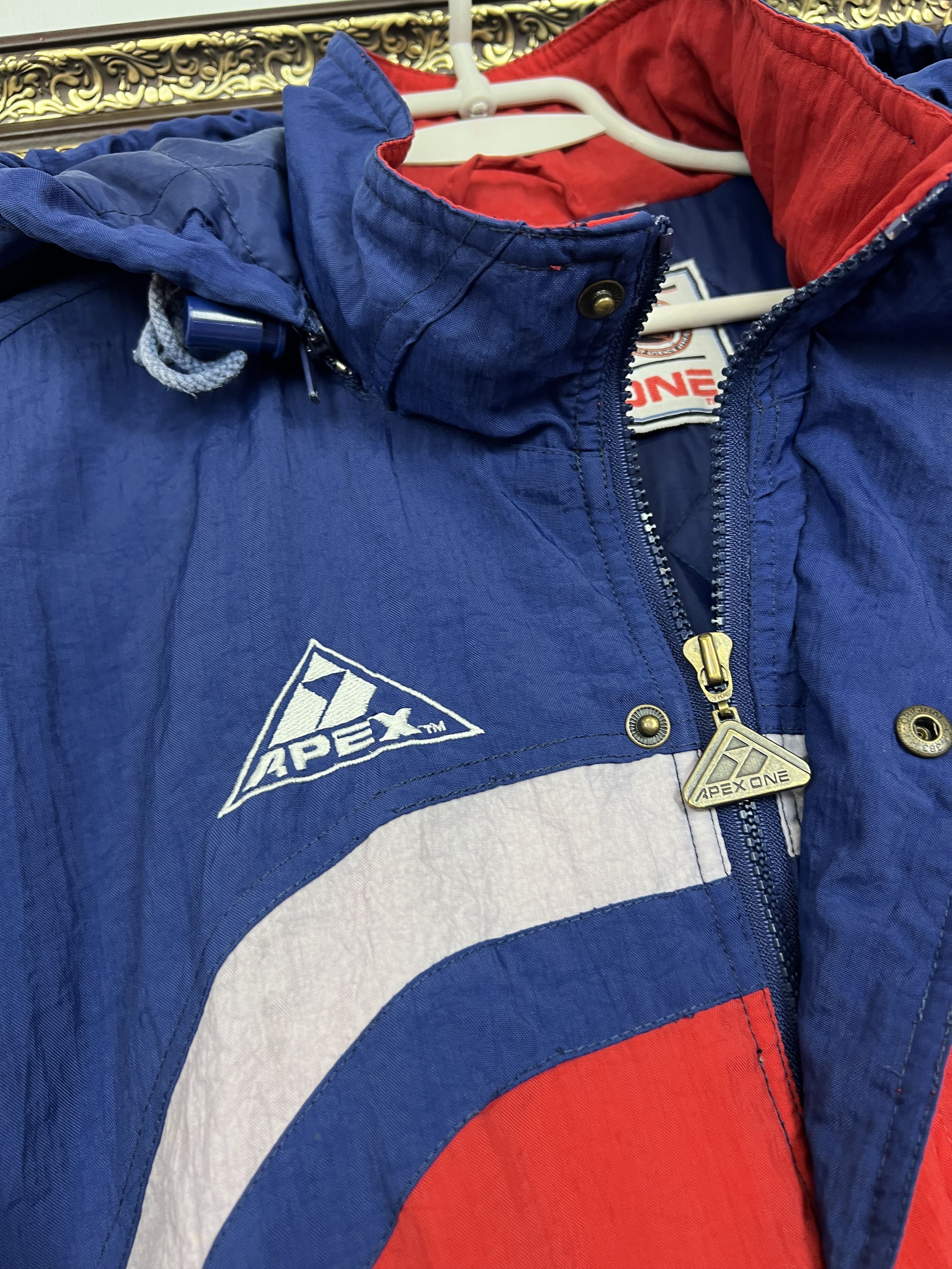 Apex Vintage 90's Apex Florida Panthers NHL 1/2 Zip Anorac Jacket Size US XL / EU 56 / 4 - 3 Thumbnail