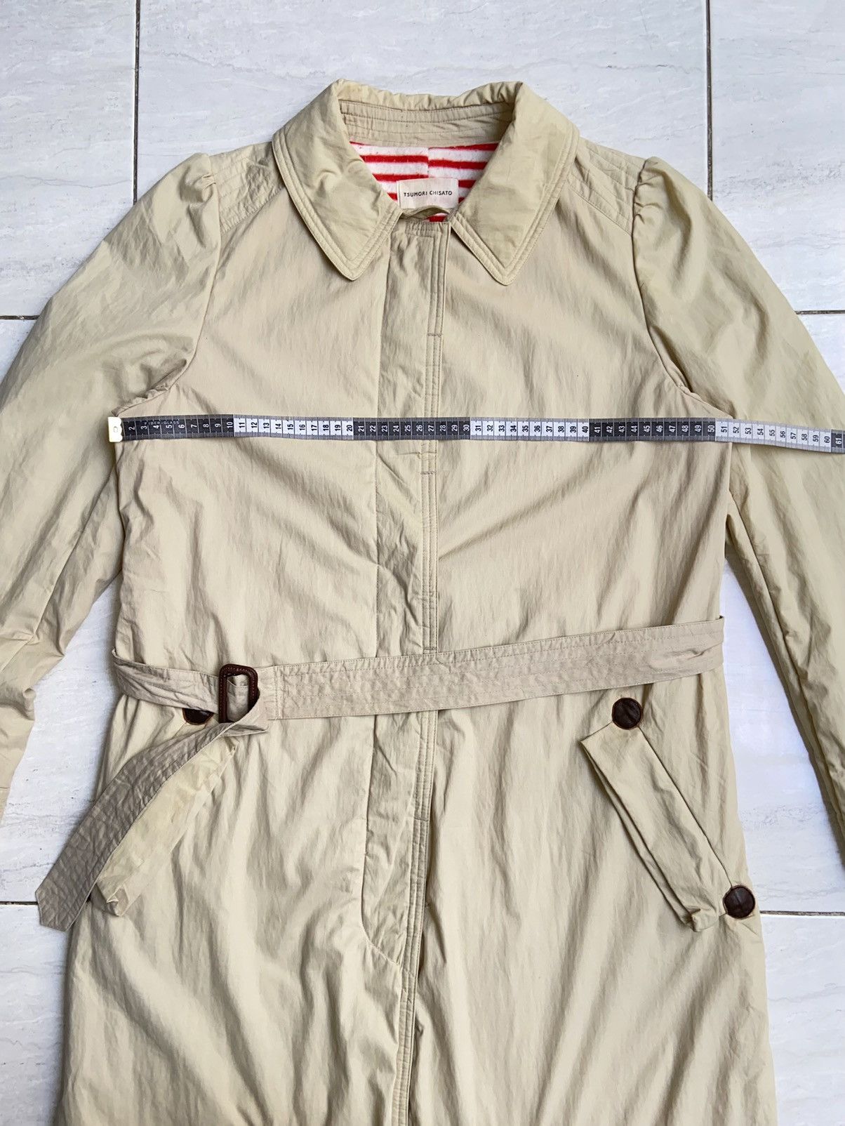 Issey Miyake TSUMORI CHISATO Cream Coats Size US M / EU 48-50 / 2 - 8 Thumbnail