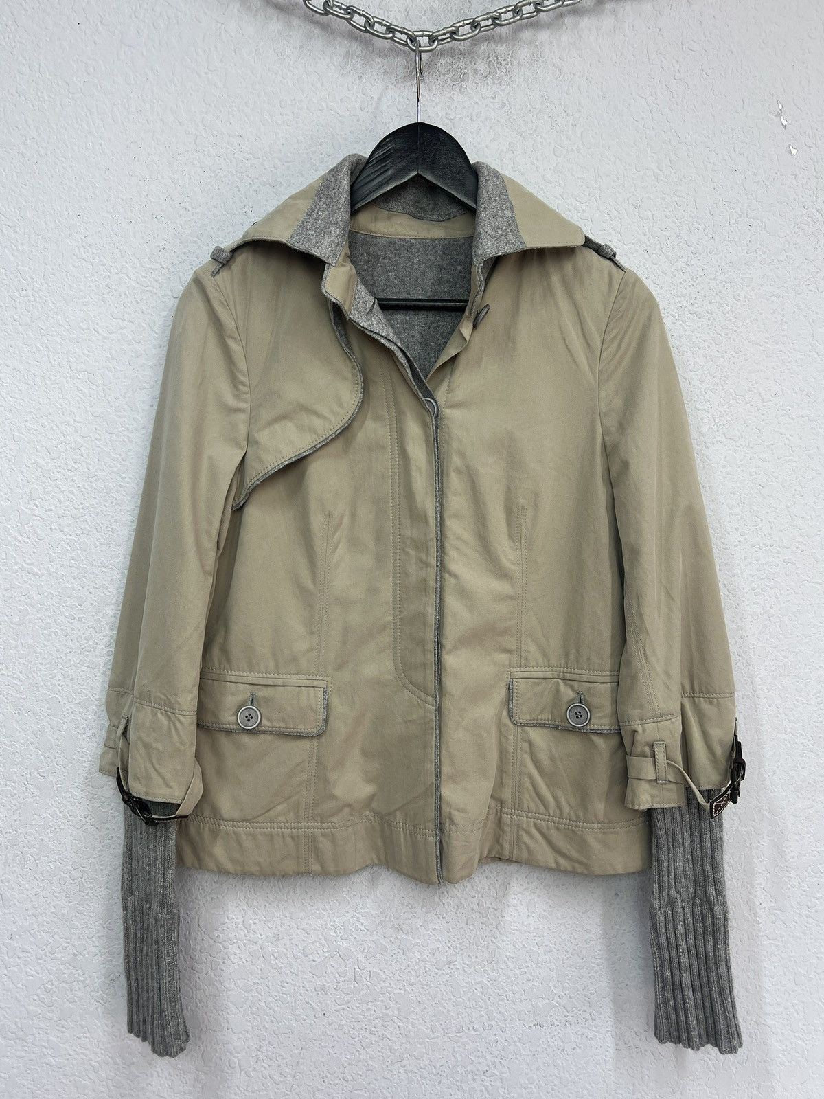 Brunello Cucinelli Luxury Brunello Cucinelli cotton/cashmere classic jacket Size M / US 6-8 / IT 42-44 - 5 Thumbnail