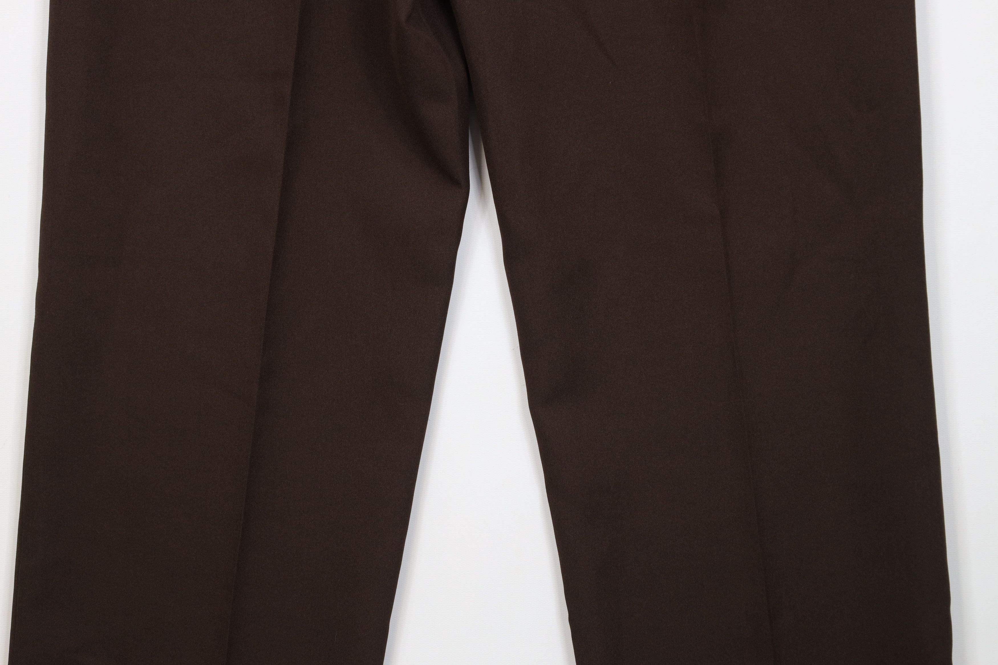 Vintage Vintage 70s Streetwear Flared Wide Leg Chino Pants Brown USA Size US 32 / EU 48 - 9 Thumbnail