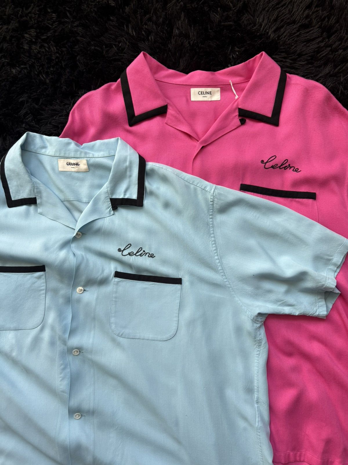Celine Loose Bowling Shirt Spring 2022 Size US XL / EU 56 / 4 - 4 Thumbnail