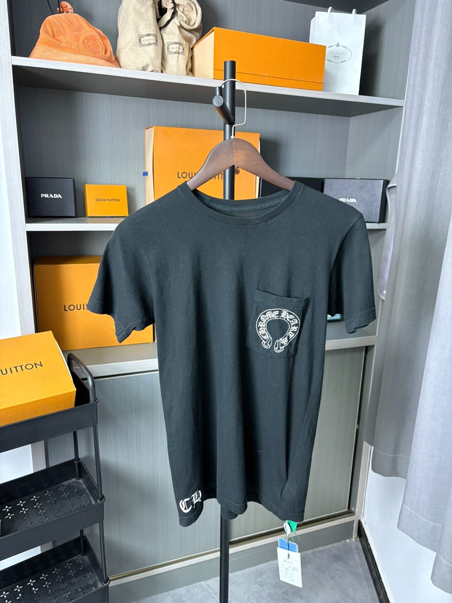 Chrome Hearts Chrome Hearts Black T-Shirt S Men Size US S / EU 44-46 / 1 - 1 Thumbnail