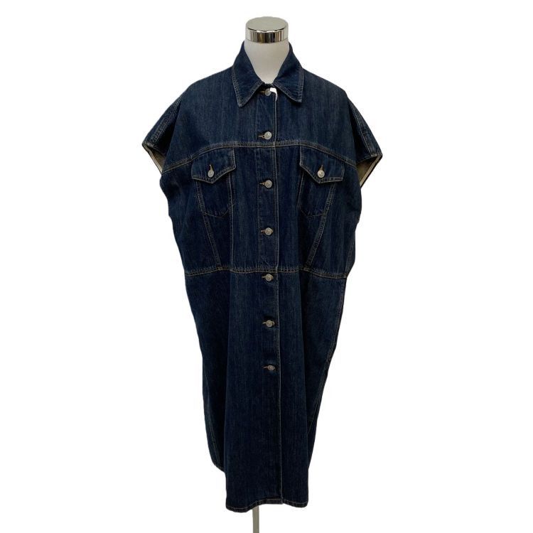 MM6 MM6 Maison Margiela Dark Denim Vest Size 36 Size XS / US 0-2 / IT 36-38 - 1 Thumbnail