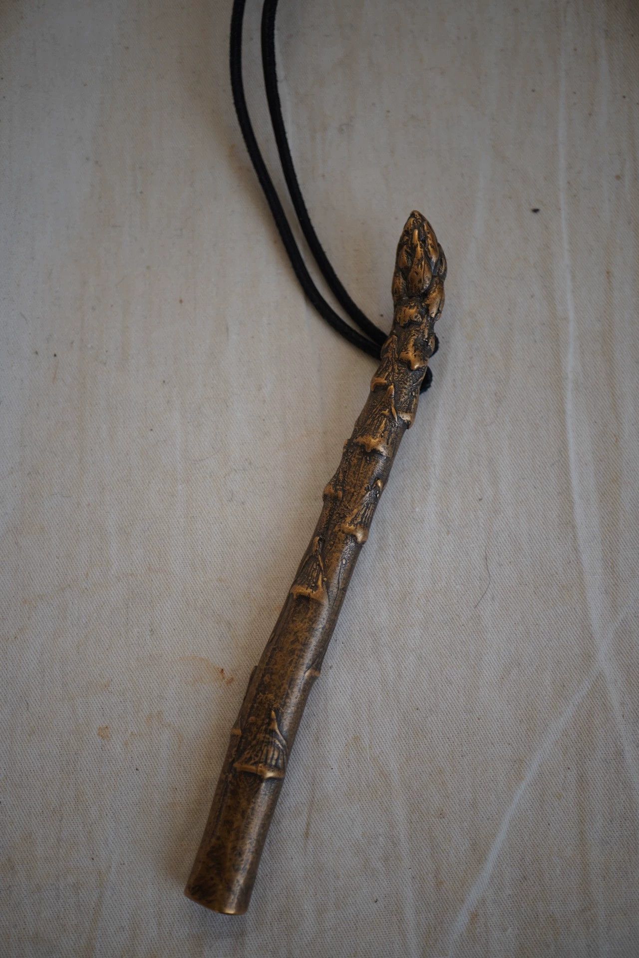 Loewe LOEWE 2000s Brass Asparagus Sweater Necklace Rare Size ONE SIZE - 5 Thumbnail