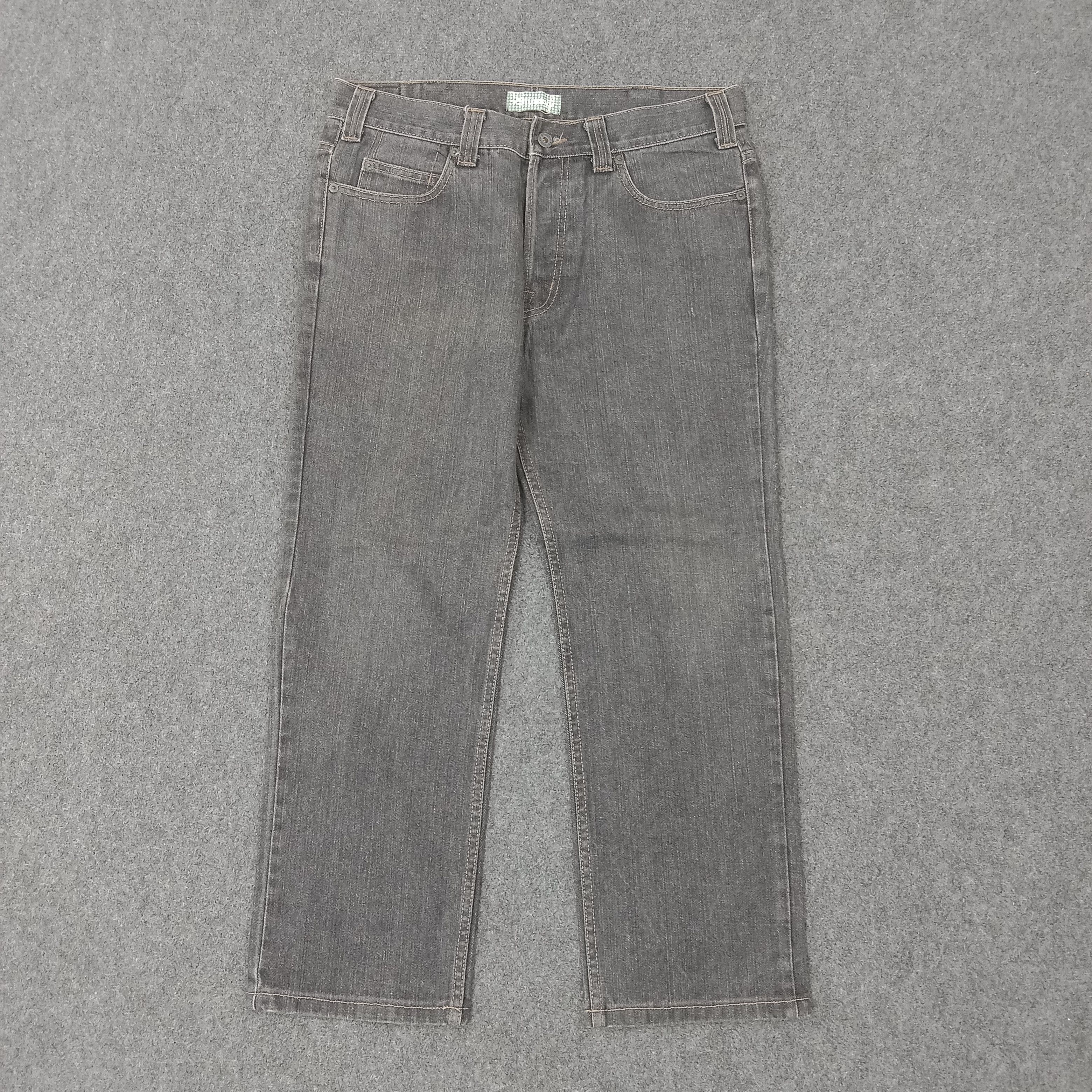 Stussy × Vintage Stussy American Streetwear Custom Art Denim Jeans C217N23 Size US 33 - 4 Thumbnail