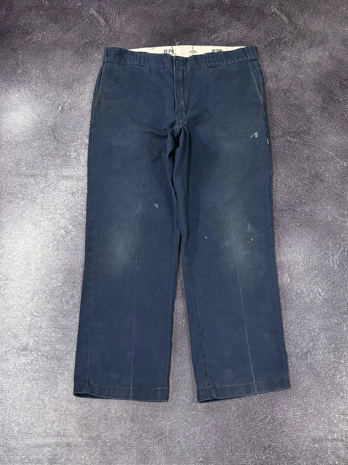 Dickies × Vintage Vintage Dickies 874 Original Fit Y2K Skate Hype Baggy Pants Size US 38 / EU 54 - 2 Thumbnail