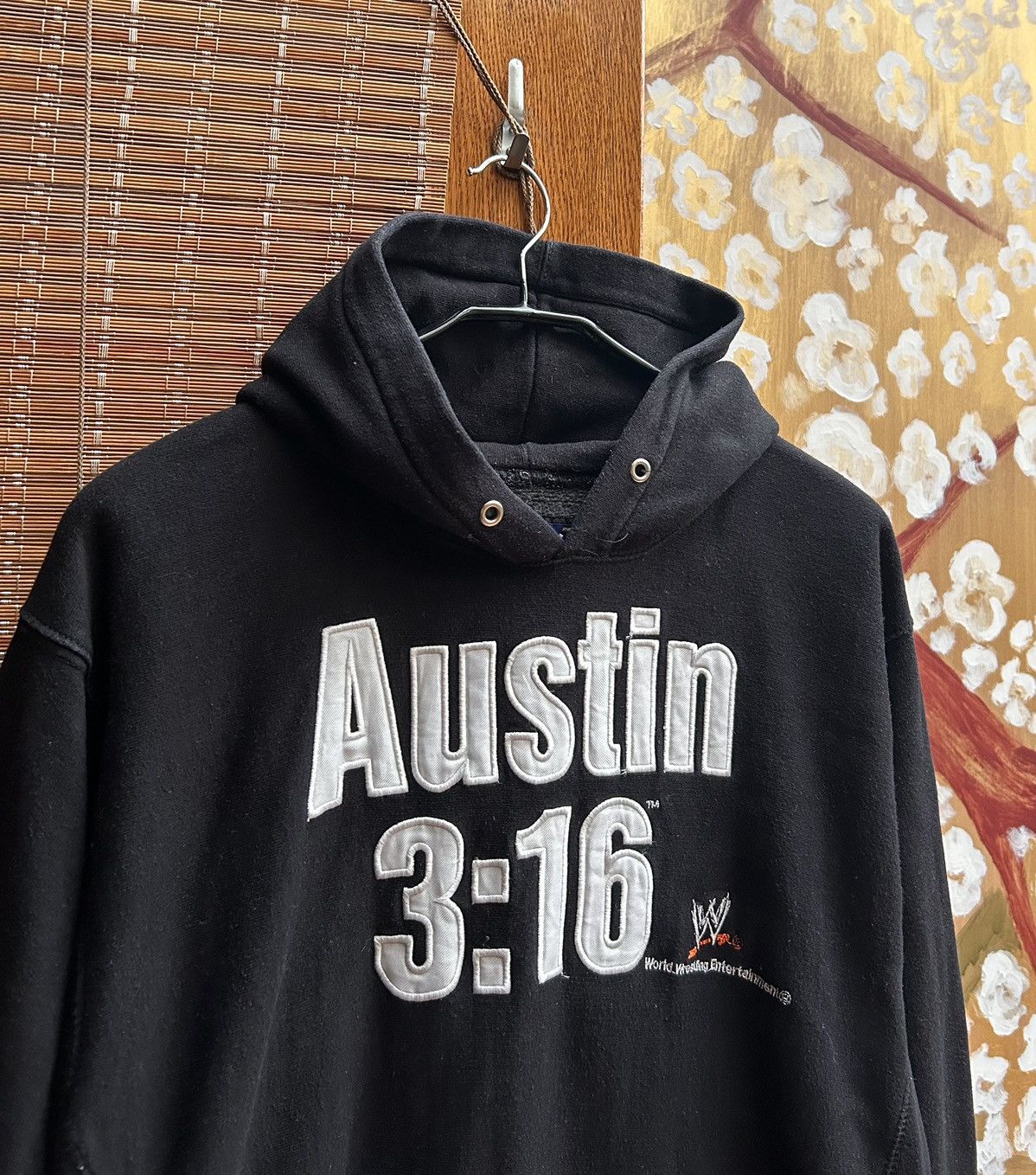 Vintage × WWE Vintage 00’s Steve Austin Stone Cold Embroidery Black Hoodie Size US M / EU 48-50 / 2 - 3 Thumbnail
