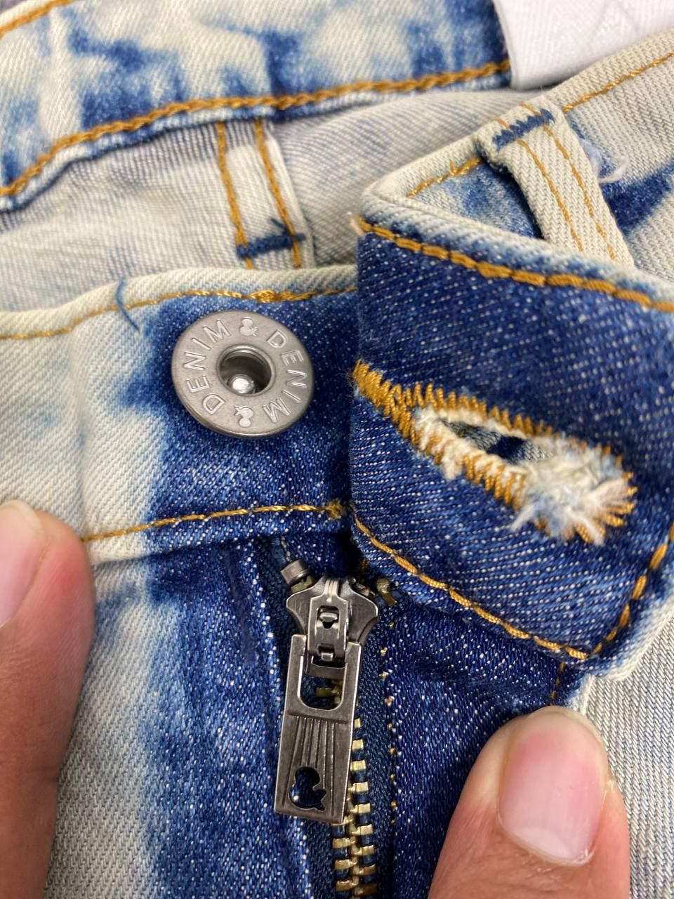 H&M & denim by H&M acid wash distressed denim Size US 32 / EU 48 - 10 Thumbnail