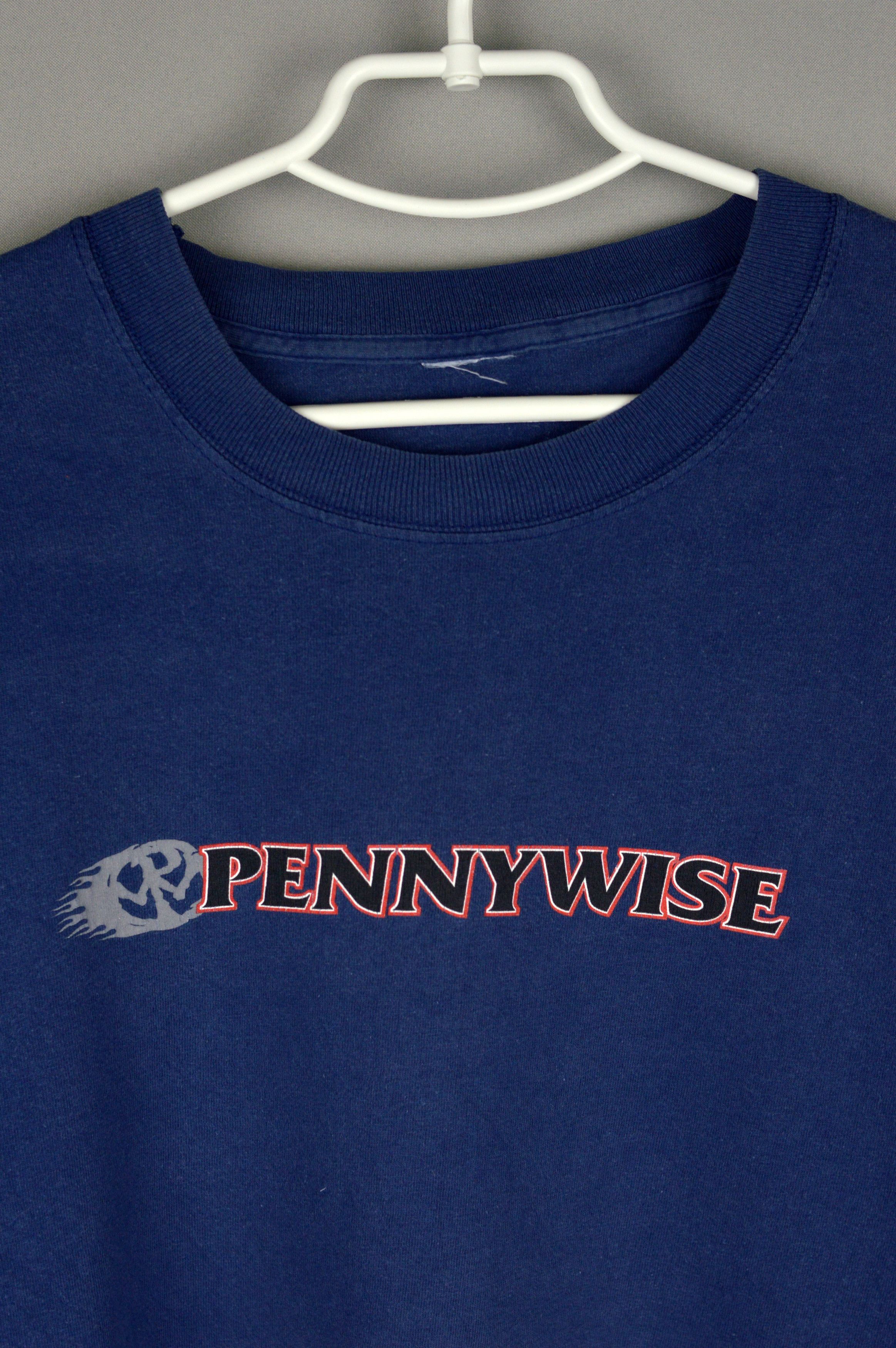 Vintage Vintage Pennywise 90s t shirt Size US XL / EU 56 / 4 - 3 Thumbnail