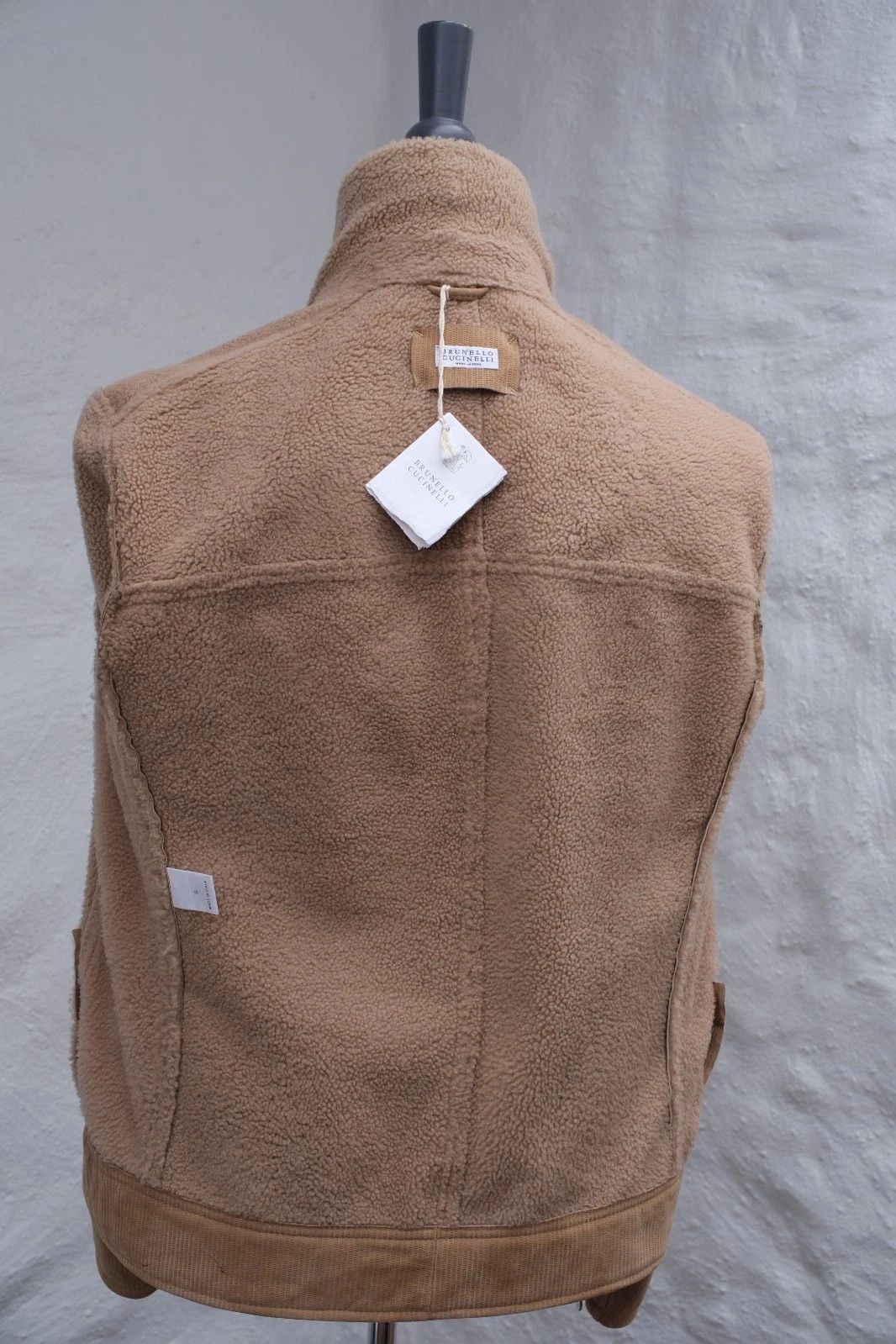 Brunello Cucinelli NEW Brunello Cucinelli Shearling Biker Brown Small Size US S / EU 44-46 / 1 - 4 Thumbnail