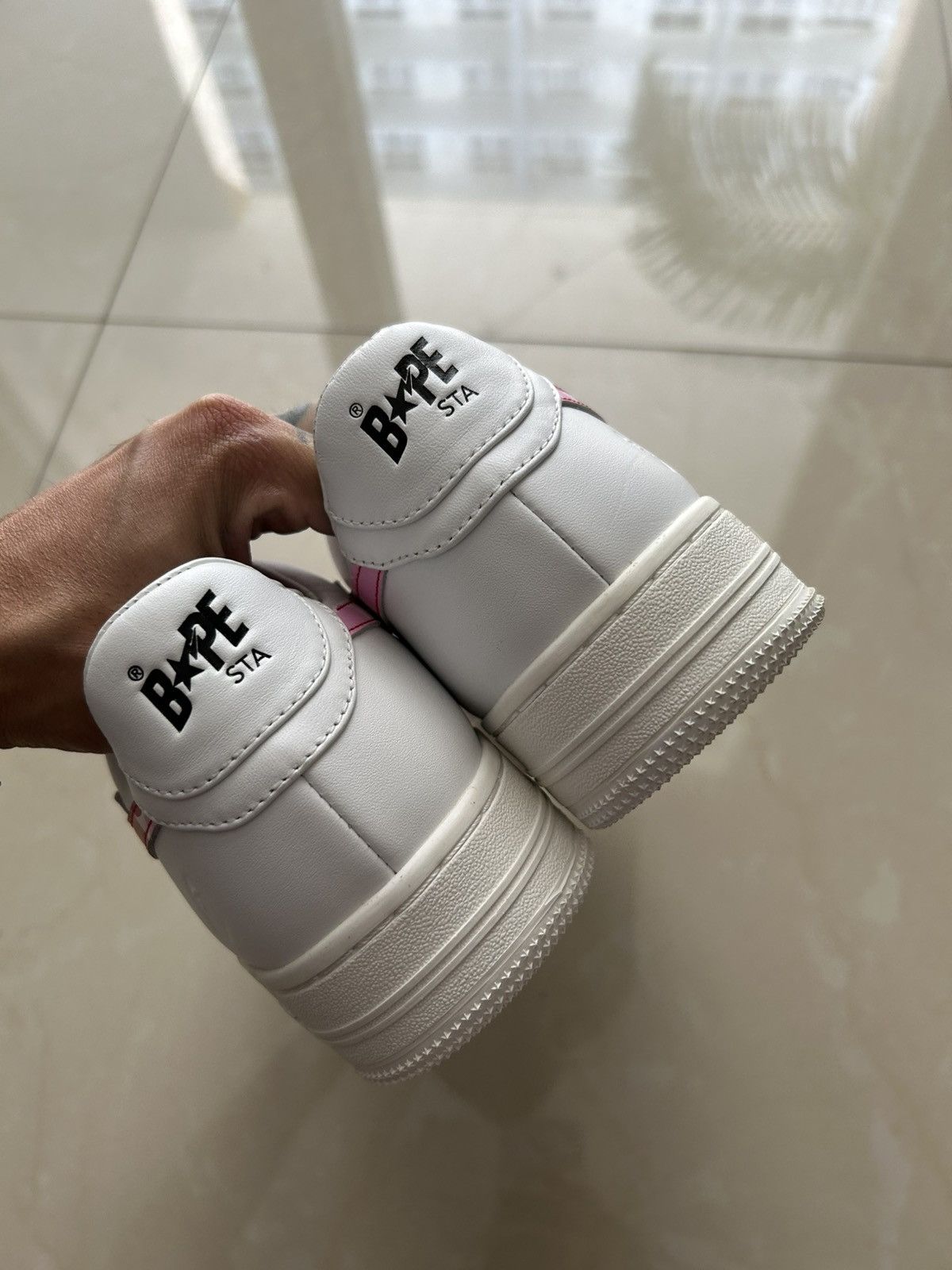 Bape Bape Sta Pink Camo Shoe 2021 Size US 9 / EU 42 - 4 Thumbnail