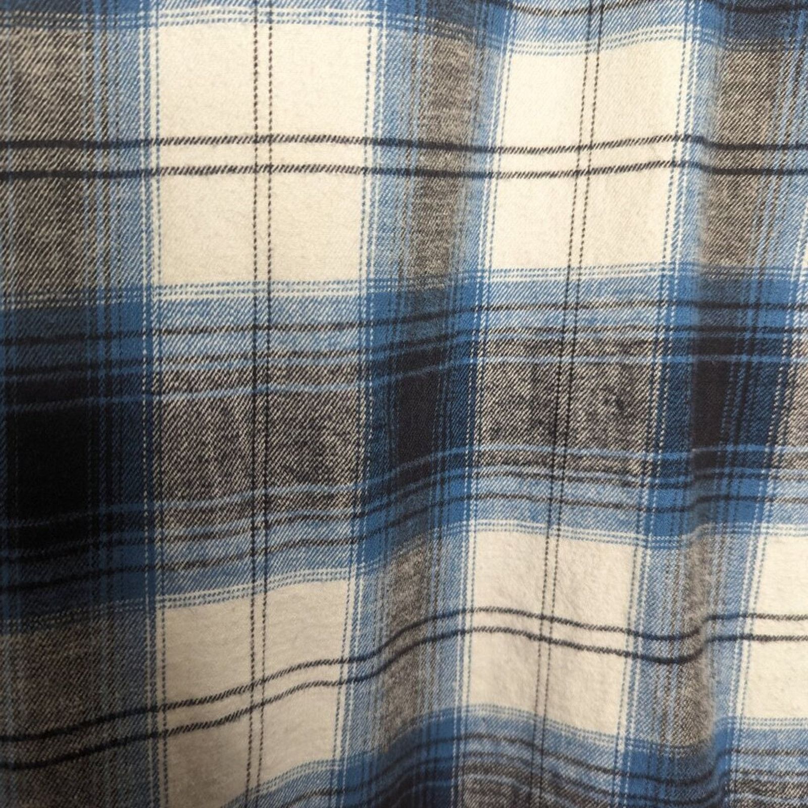 Vintage Vintage Plaid Esleep 90s Baseball Jersey Flannel Sleep Shirt Size XL / US 12-14 / IT 48-50 - 9 Thumbnail
