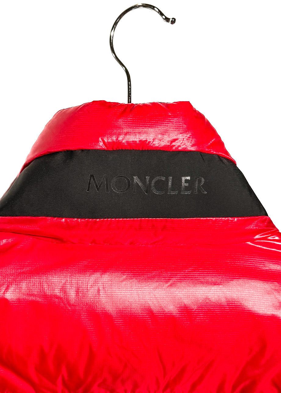 Moncler Moncler Red Hanin Quilted Down Puffer Jacket Size US S / EU 44-46 / 1 - 6 Thumbnail