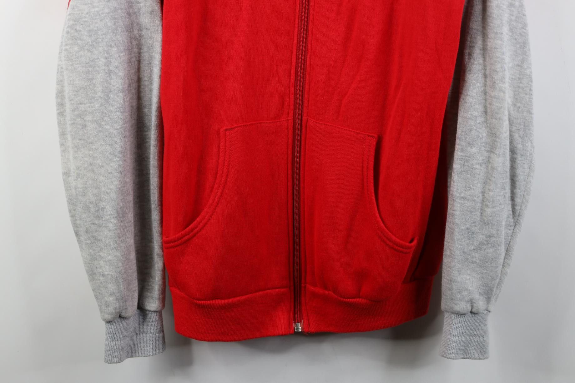 Vintage Vintage 70s Streetwear Black Tennis Track Jacket Red USA Size US XL / EU 56 / 4 - 3 Thumbnail