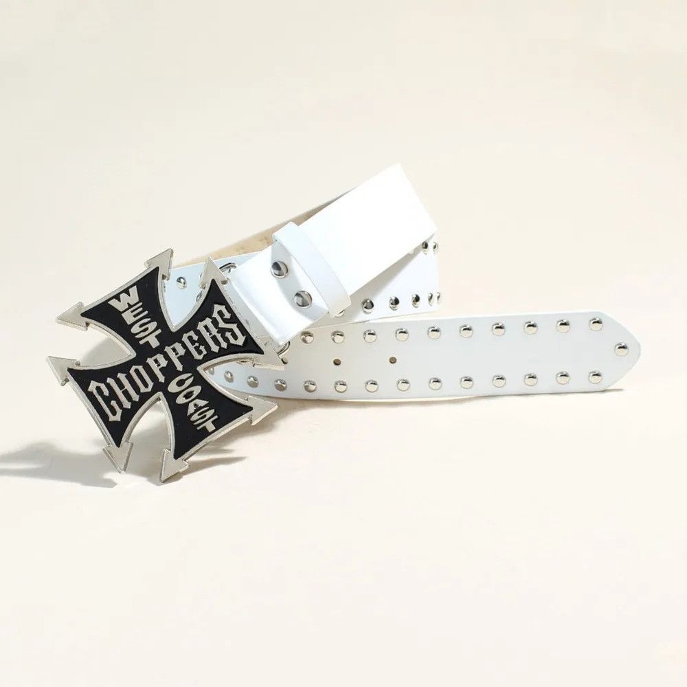 Vintage Vintage Rebel Cross Buckle Belt Size ONE SIZE - 4 Thumbnail
