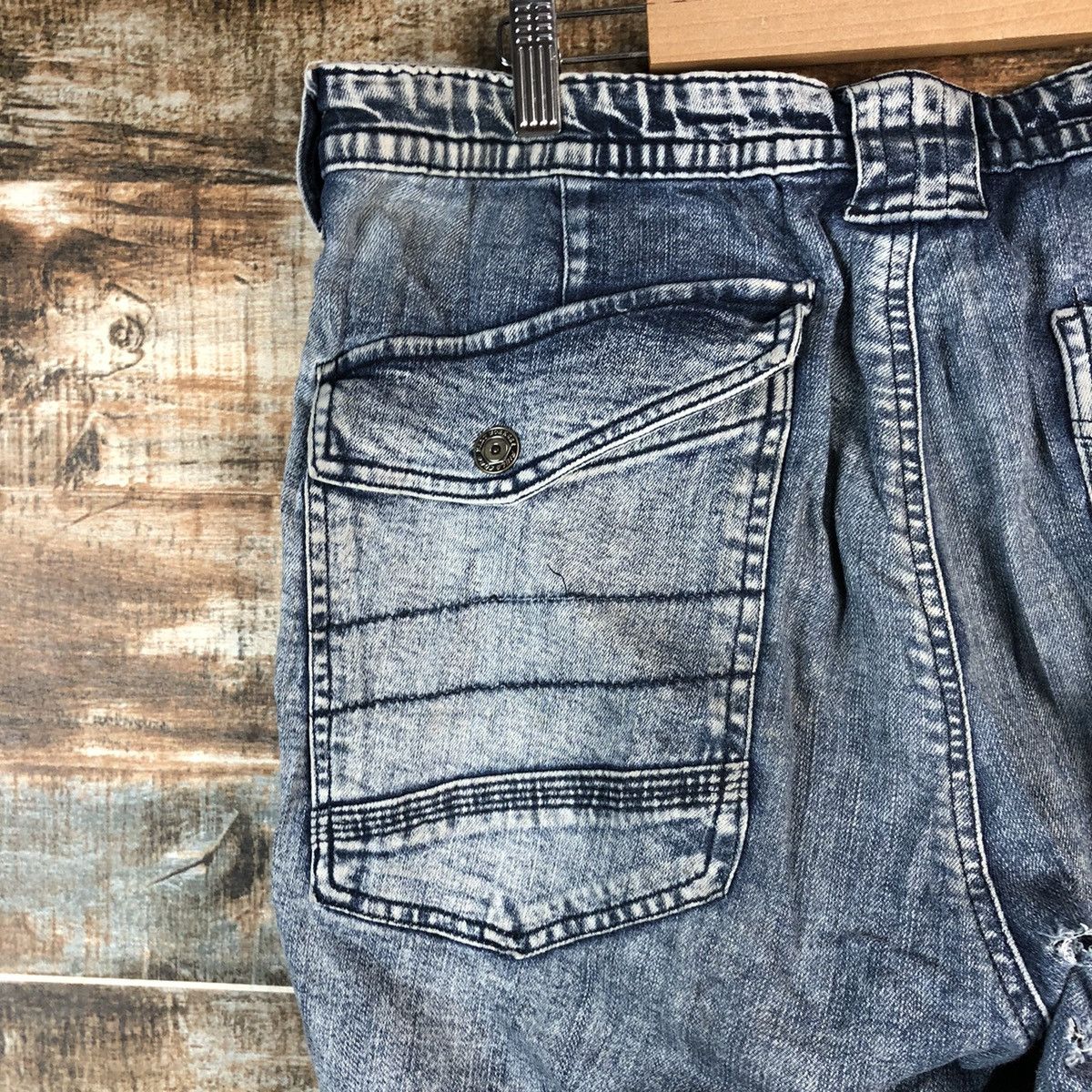 Japanese Brand Japanese Brand vintage Blue Denim Joggers Pants #A2128 Size US 34 / EU 50 - 18 Thumbnail