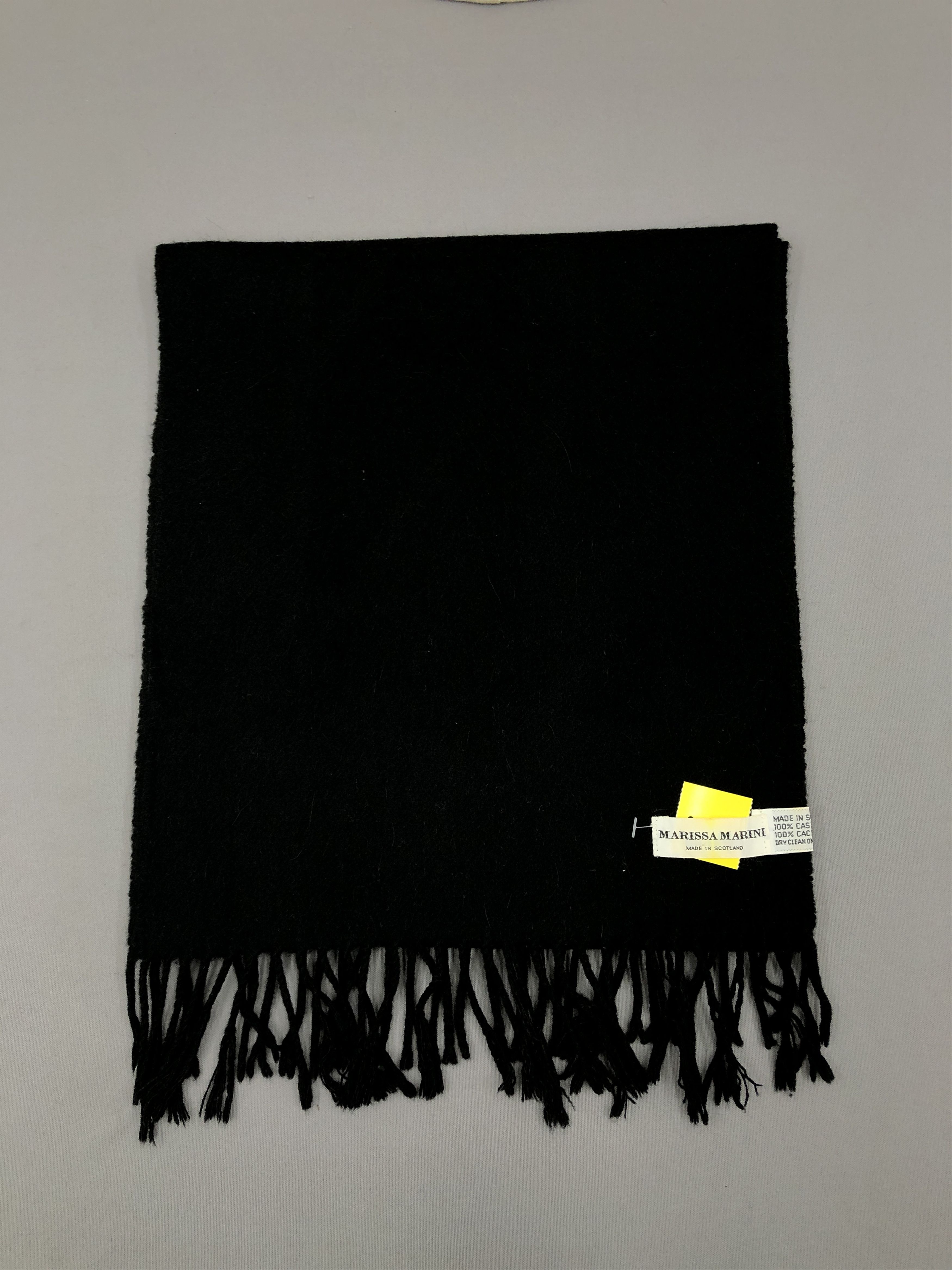 Vintage Vintage Marissa Marini Cashmere Scarf / Muffler / Neckwear Size ONE SIZE - 3 Thumbnail