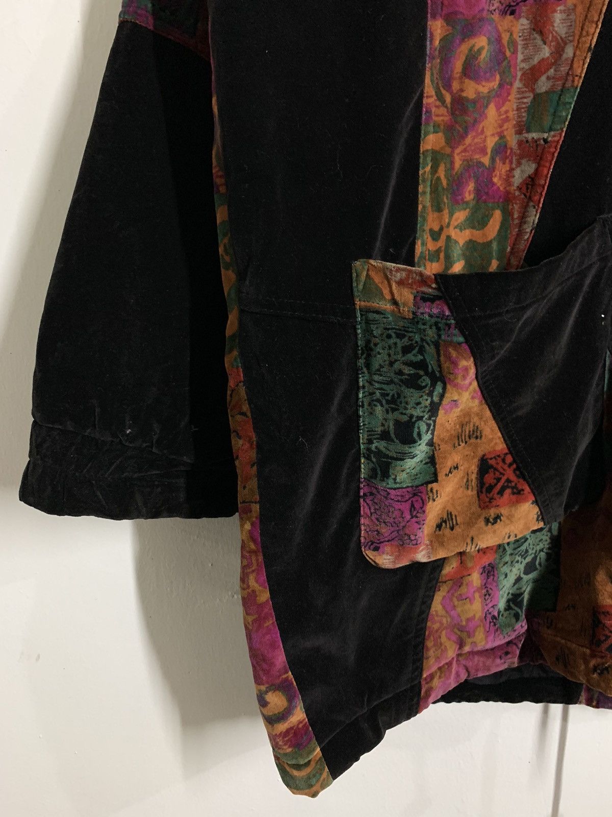 Designer × Japanese Brand × Vintage 🔥 Vintage Japanese Brand Patchwork Jacket Size US M / EU 48-50 / 2 - 7 Thumbnail