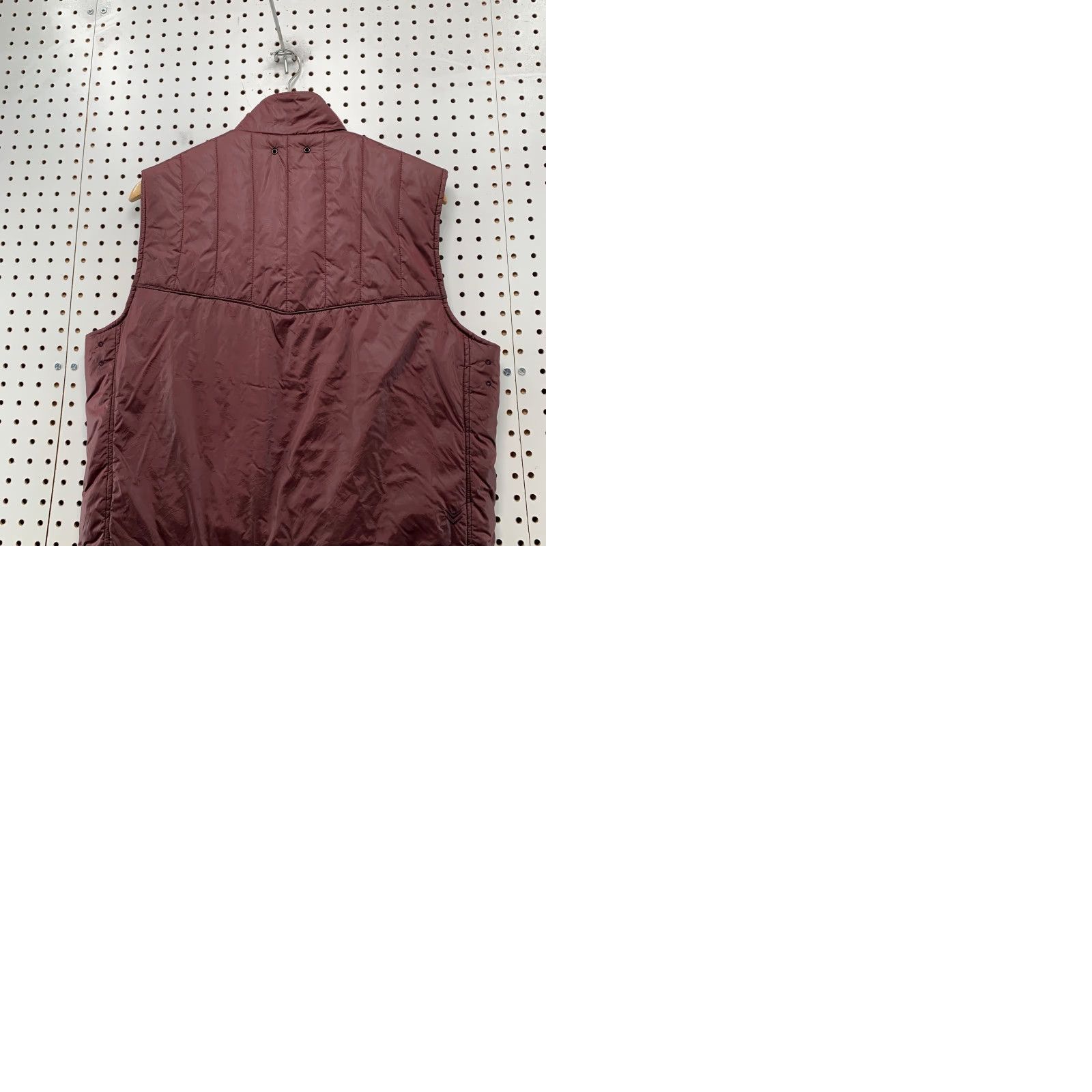 John Varvatos VINTAGE John Varvatos Converse Vest Mens L Maroon Sleeveless Insulated Size US L / EU 52-54 / 3 - 9 Thumbnail