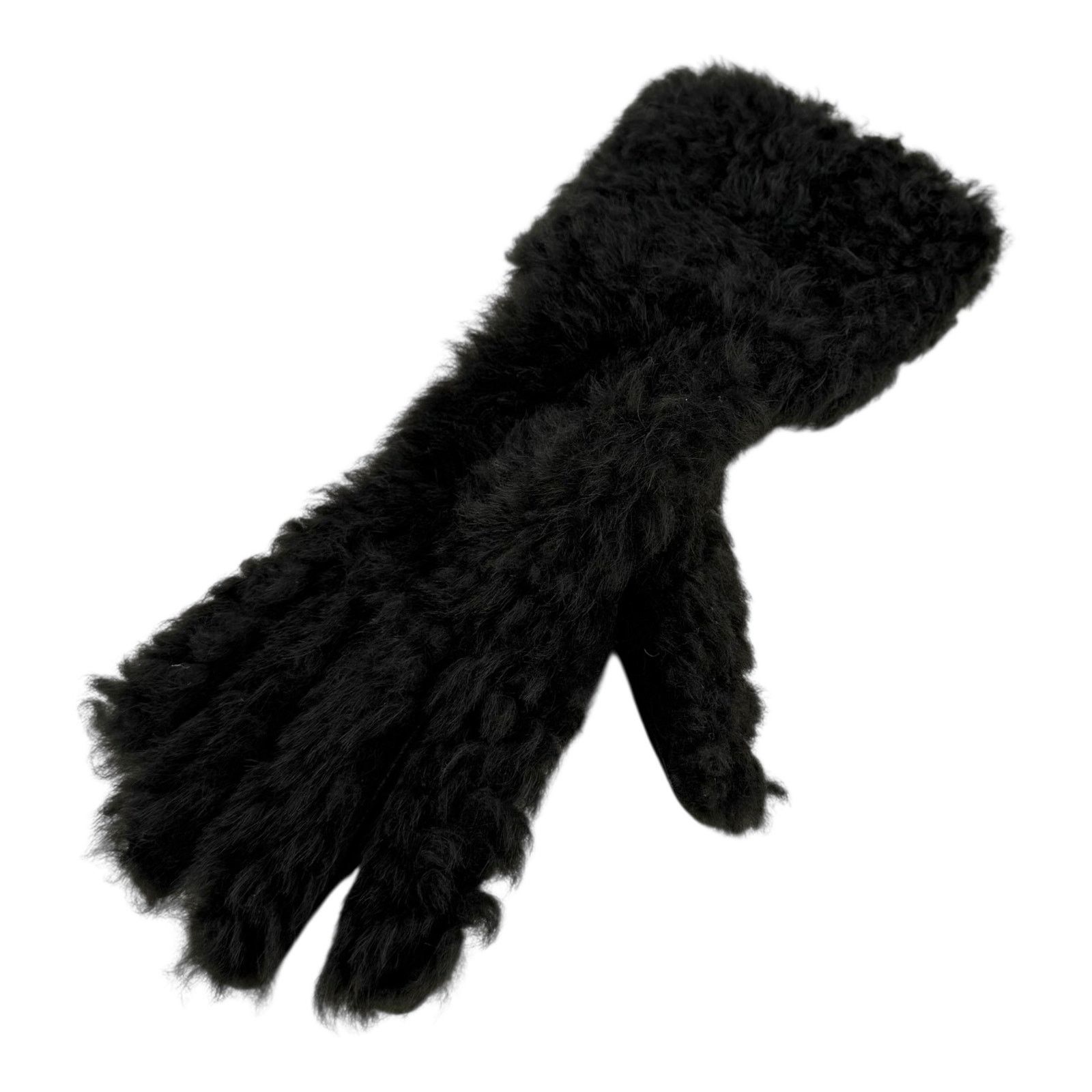 Bottega Veneta Bottega Veneta Shearling & Leather Gloves Size ONE SIZE - 5 Thumbnail