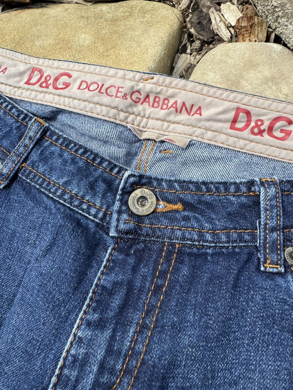 Dolce & Gabbana Vintage Dolce Gabbana Distressed Y2k Pants Size 31" - 8 Thumbnail
