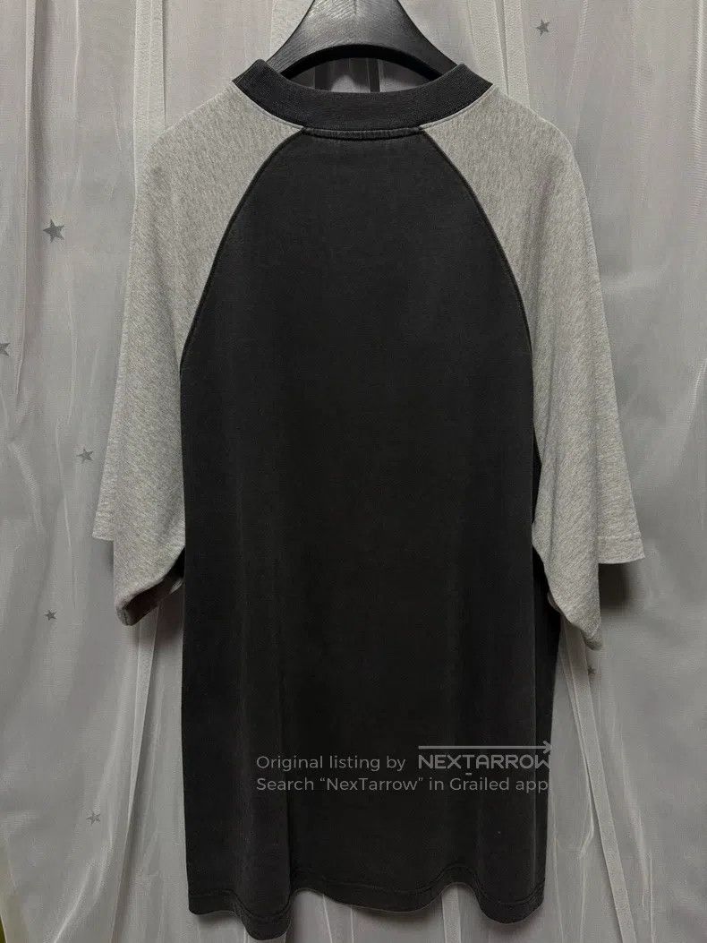 Balenciaga Balenciaga Color Blocked Raglan Big Logo Printed Short Sle Size US S / EU 44-46 / 1 - 8 Thumbnail