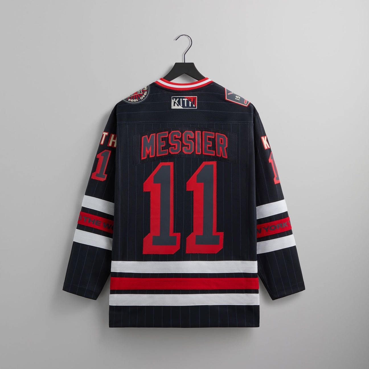 Kith × Mitchell & Ness × NHL Kith and Mitchell & Ness NY Rangers Mark Messier Jersey Navy Size US XXL / EU 58 / 5 - 4 Thumbnail