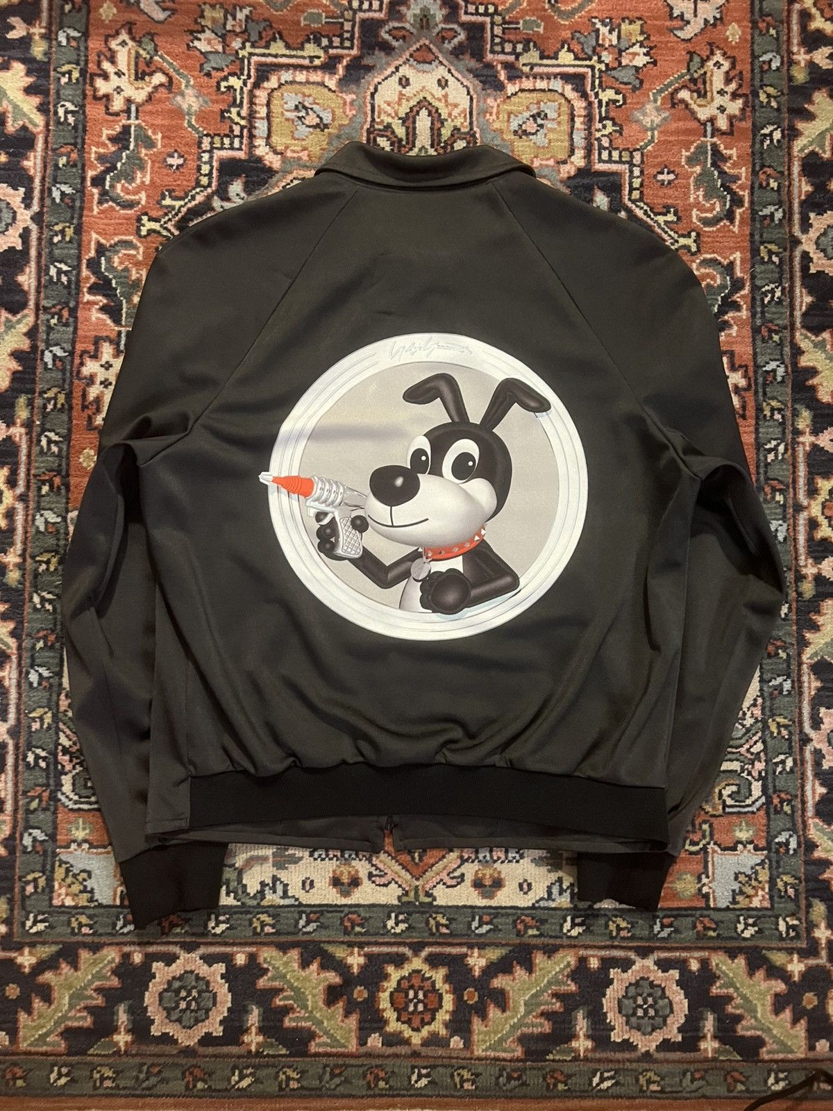 Yohji Yamamoto Yohji Yamamoto Pour Homme SS02 Dog Token Track Jacket Size US L / EU 52-54 / 3 - 1 Thumbnail