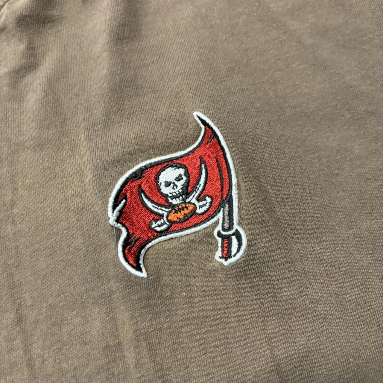 Adidas × NFL × Vintage Crazy Vintage 90s Faded Brown Adidas Tampa Bay NFL Essential Tee! Size US XL / EU 56 / 4 - 3 Thumbnail