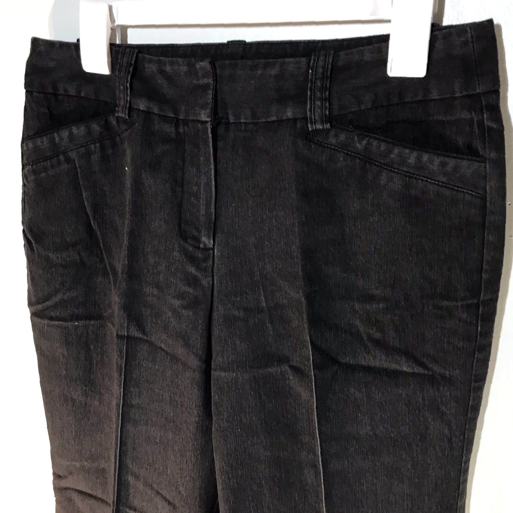 Vintage New Directions Black Wide Leg Dress Pants Womens Size 10 Size 32" / US 10 / IT 46 - 2 Thumbnail