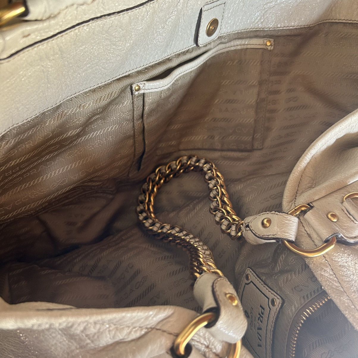 Prada Prada cervo lux chain bag in deer skin Size ONE SIZE - 7 Thumbnail