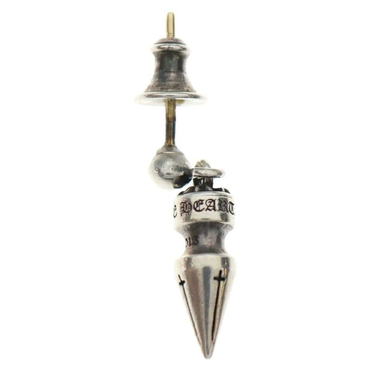 Chrome Hearts Chrome Hearts Tiny Spike Drop earring Size ONE SIZE - 2 Thumbnail