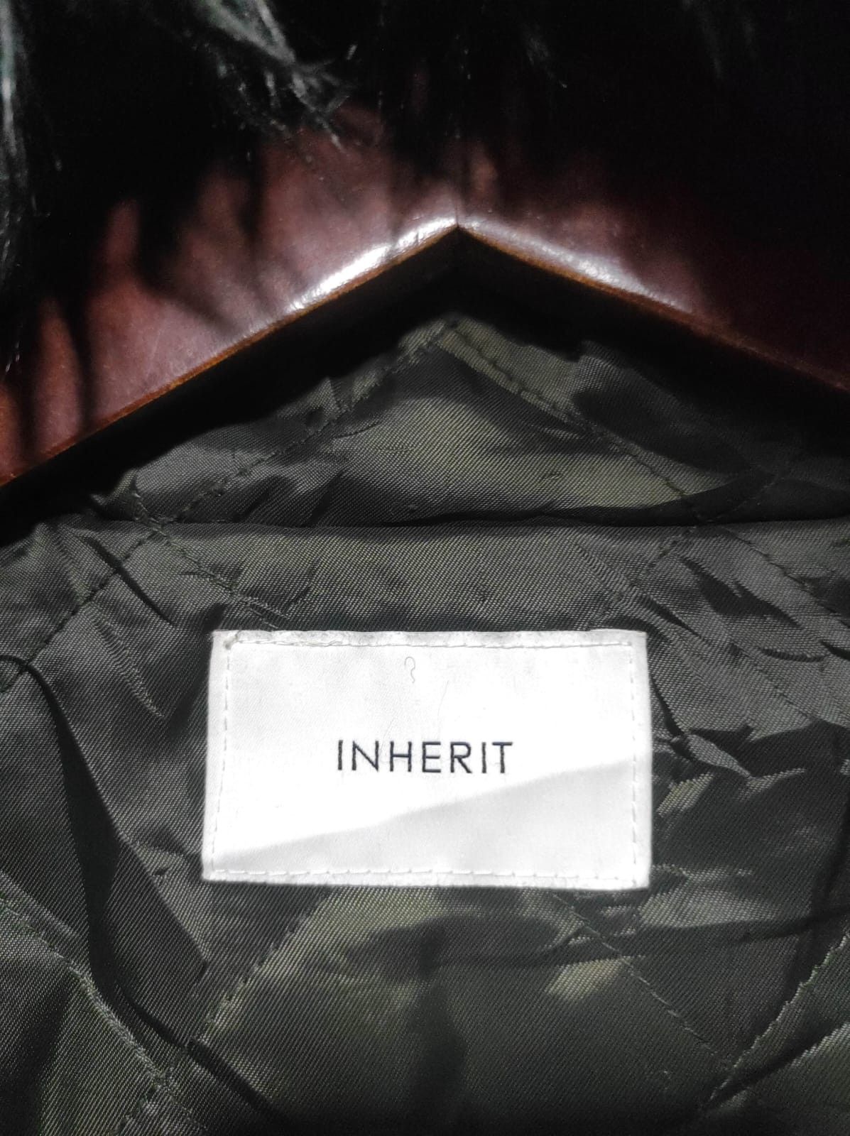 Japanese Brand Inherit wall mix knit zip fur hoodie jacket LGB style Size US M / EU 48-50 / 2 - 8 Thumbnail