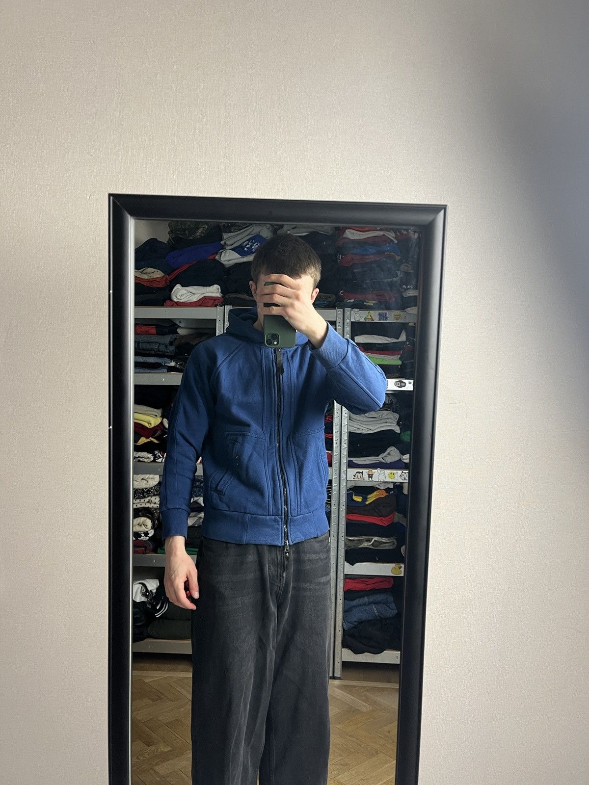 MA.STRUM × Vintage Vintage Ma.Strum Blue Zip Hoodie Size US S / EU 44-46 / 1 - 2 Thumbnail
