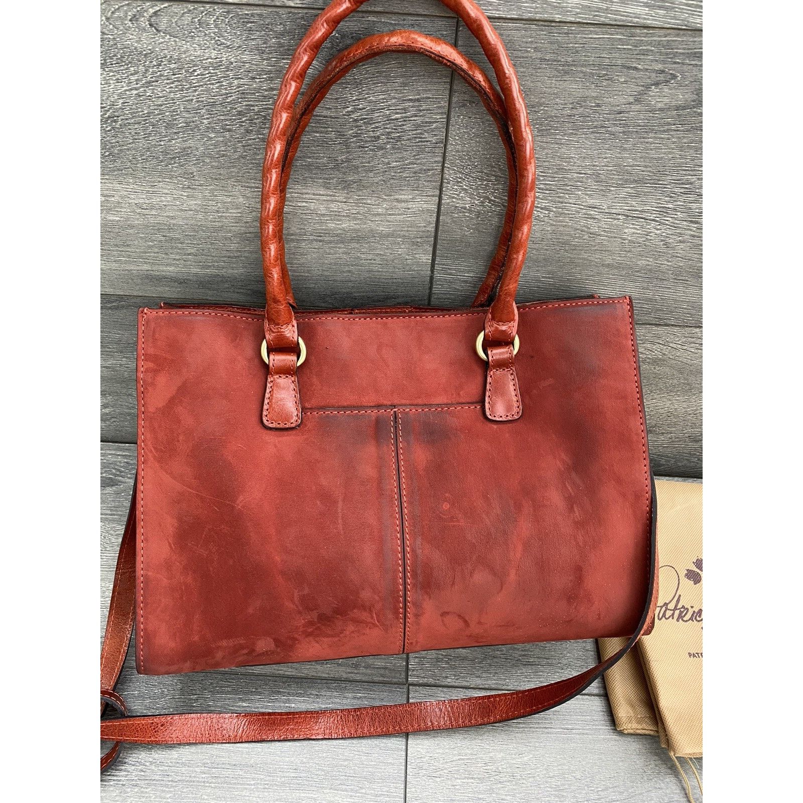 Patricia Nash Patricia Nash primrose satchel Nubuck Shoulder Bag B000595 Size ONE SIZE - 5 Thumbnail