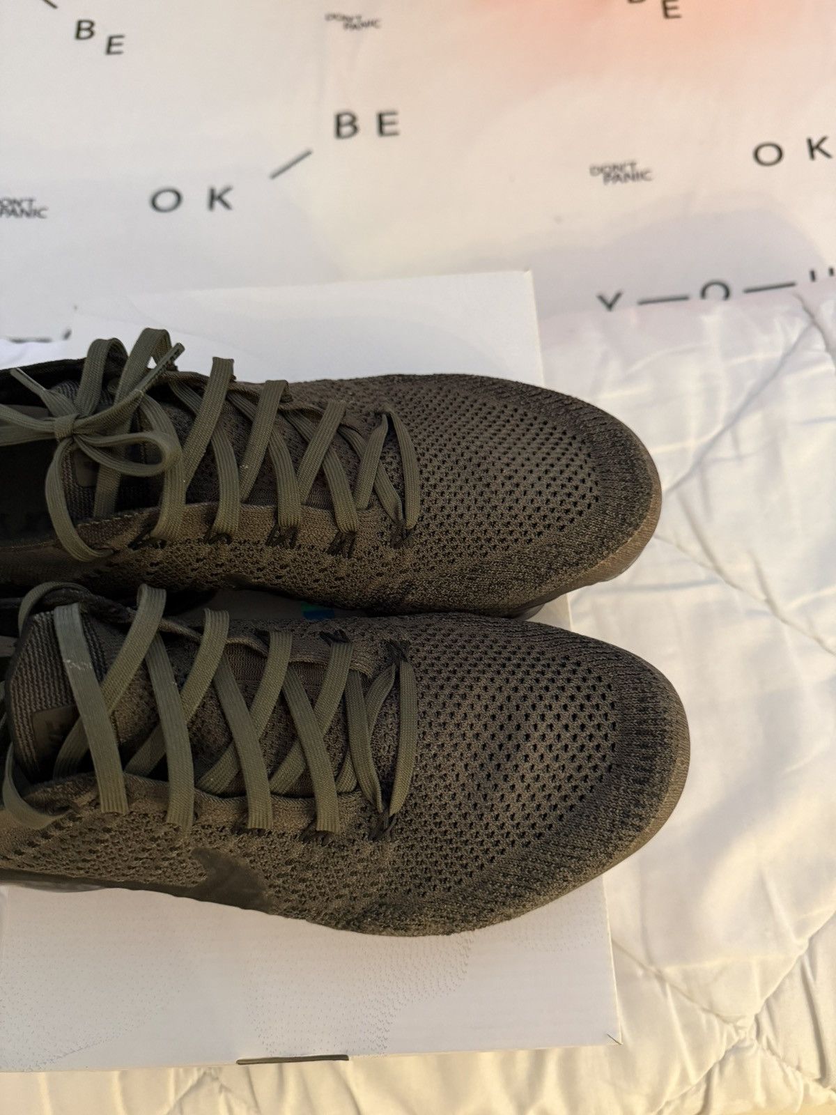 Nike Nike Air VaporMax Olive 12US Size US 12 / EU 45 - 6 Thumbnail