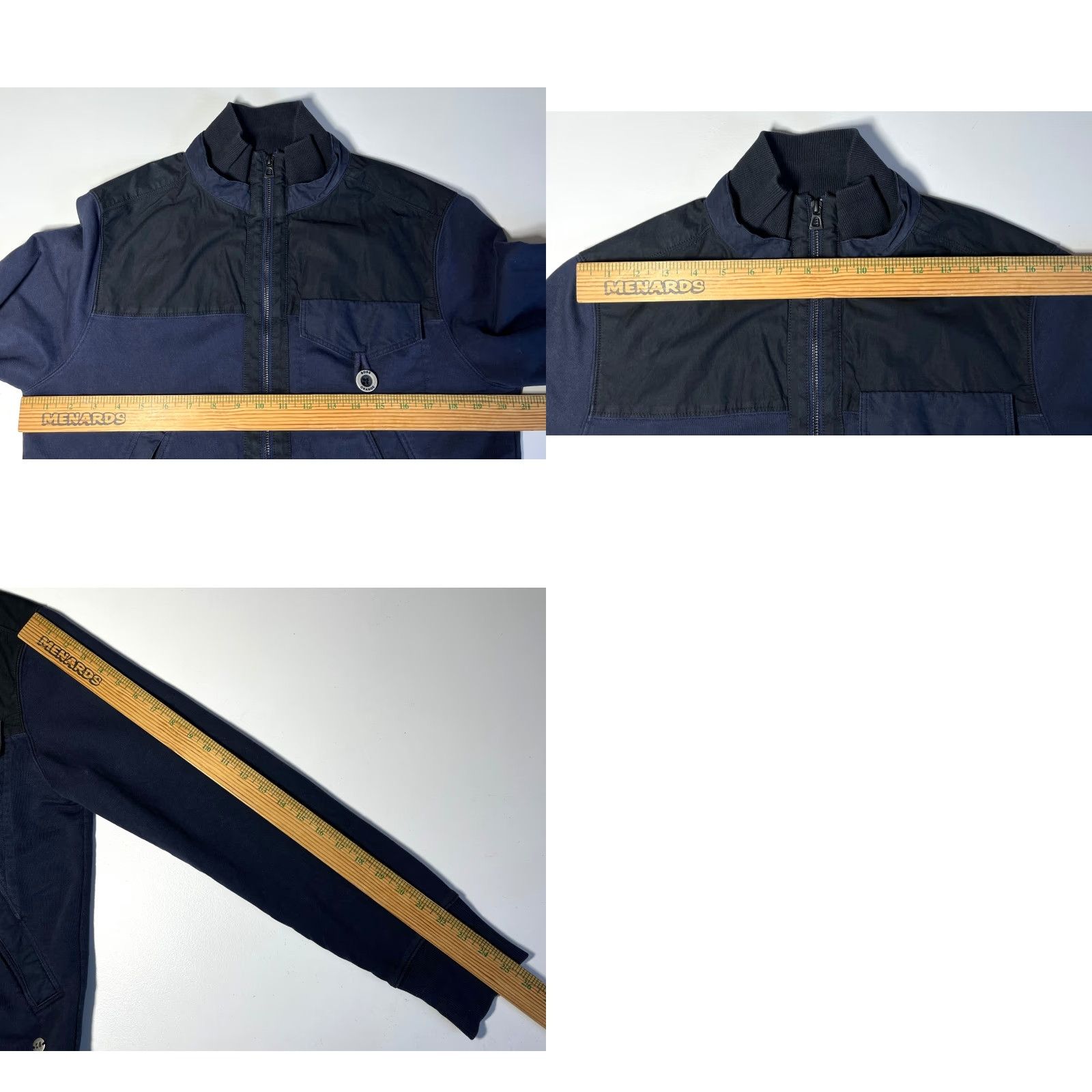 Hugo Boss HUGO BOSS Men's Boss Orange Jacket Navy S City, Designer, Classic, Travel, Casual, Knit, Zip, Pockets - Jacket - Men - Navy - S Size US S / EU 44-46 / 1 - 10 Thumbnail