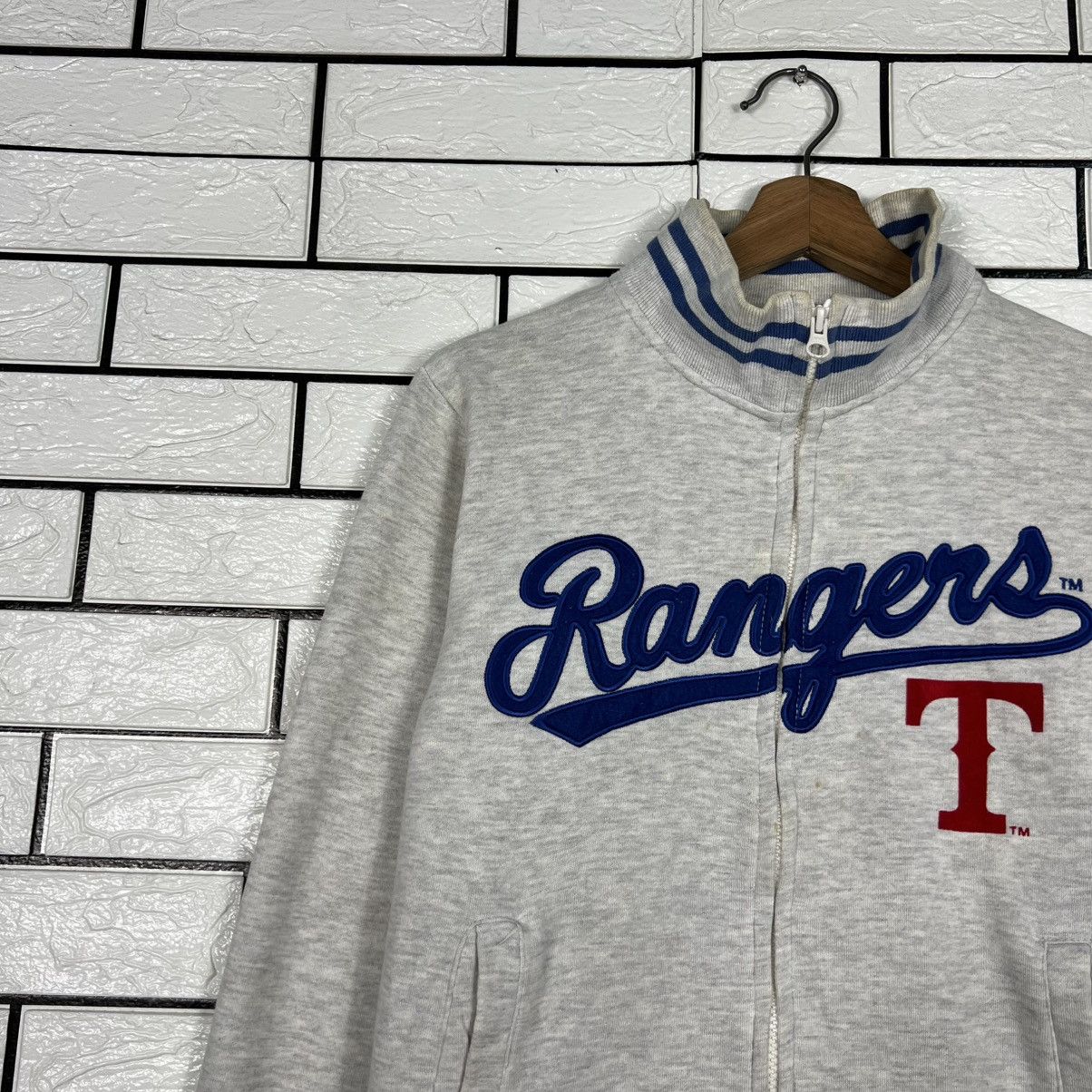 MLB MLB RANGERS T Big Logo Turtleneck Sweater Jacket #4313-C195 Size US S / EU 44-46 / 1 - 3 Thumbnail