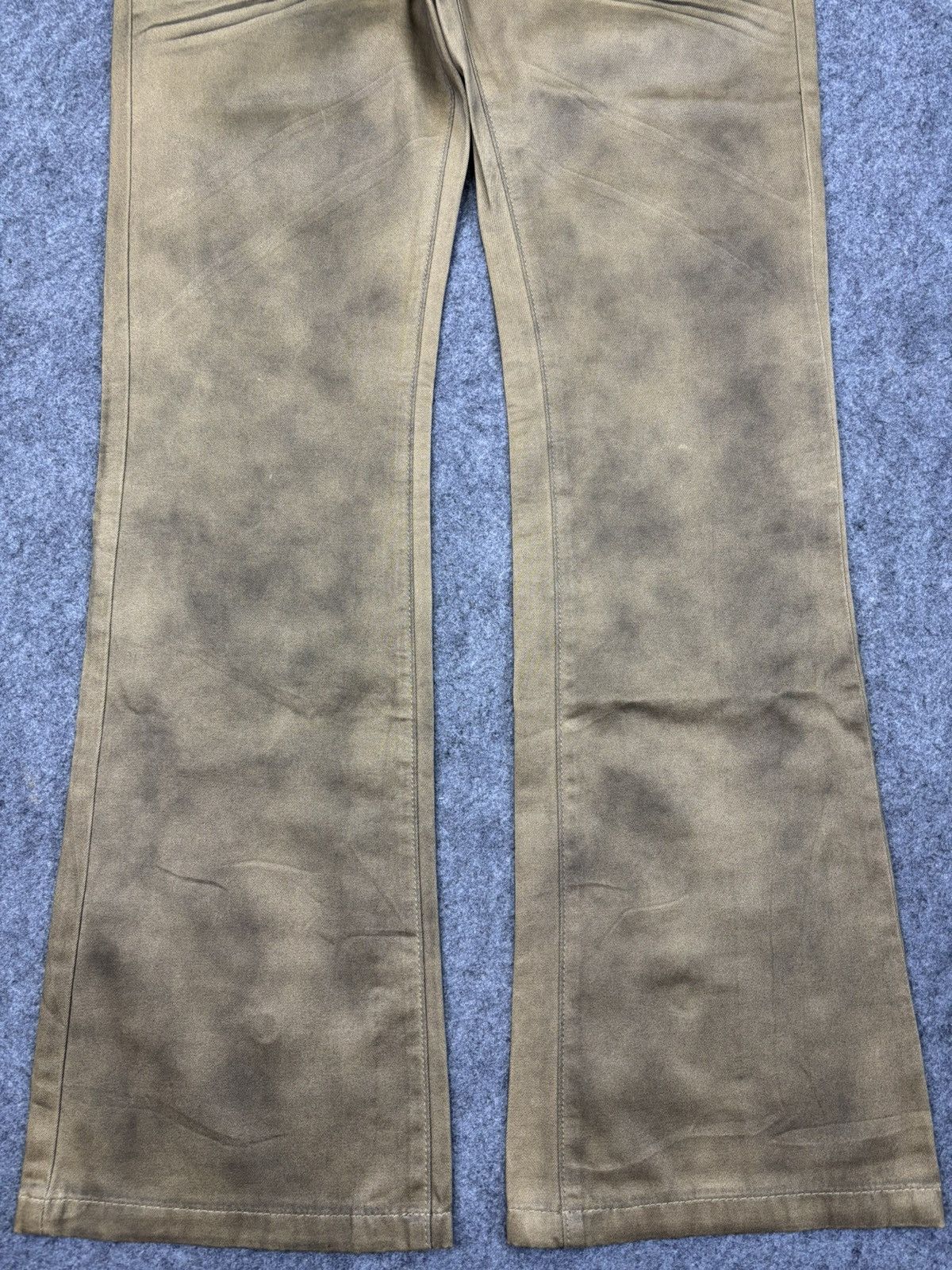 Japanese Brand 💥Super Flare💥 roshell Japan Crazy Fades Pant F953 Size US 32 / EU 48 - 5 Thumbnail