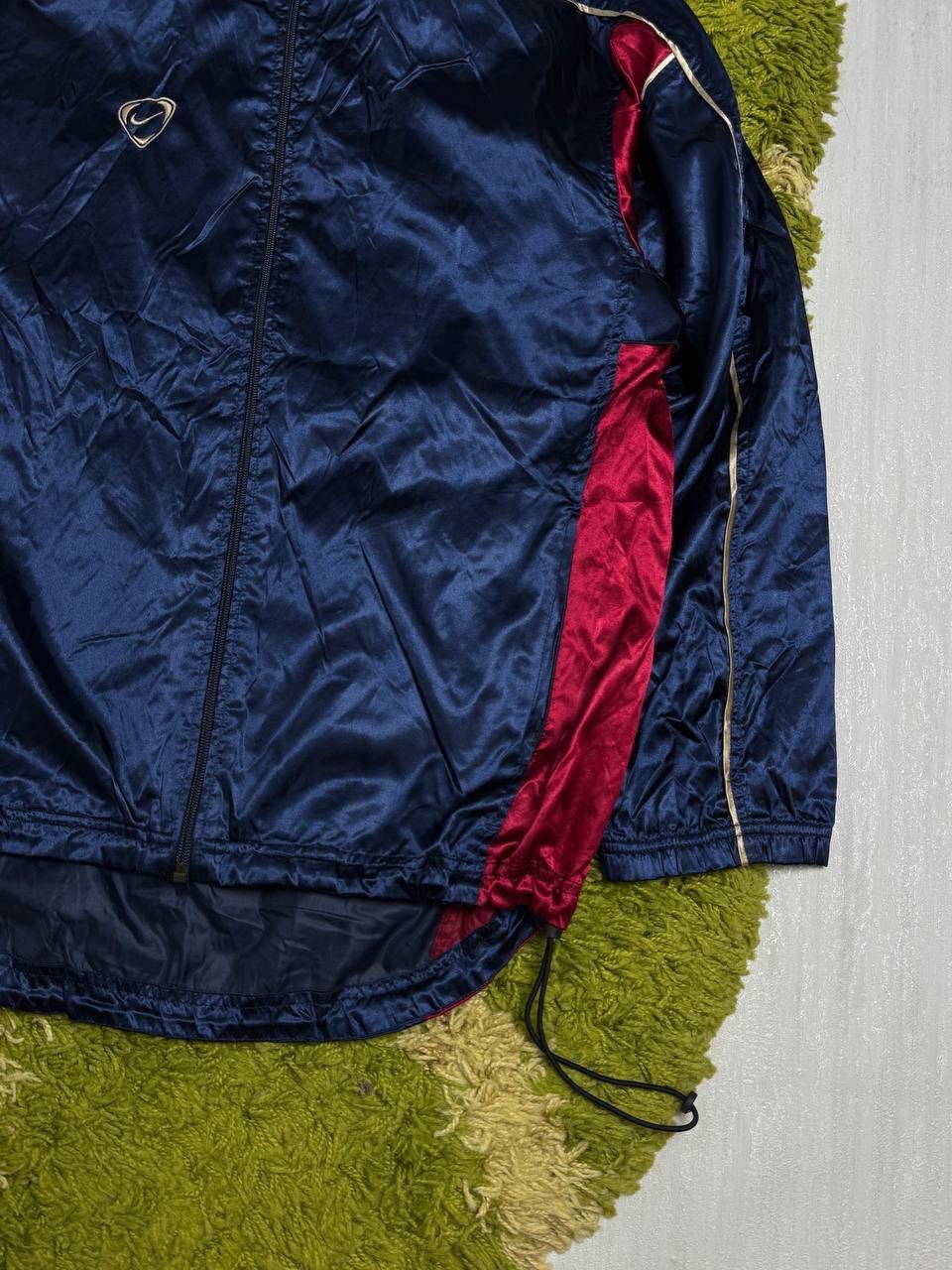 Nike × Vintage Vintage Nike Track Retro Nylon Jacket 90s Barcelona Style Size US M / EU 48-50 / 2 - 2 Thumbnail
