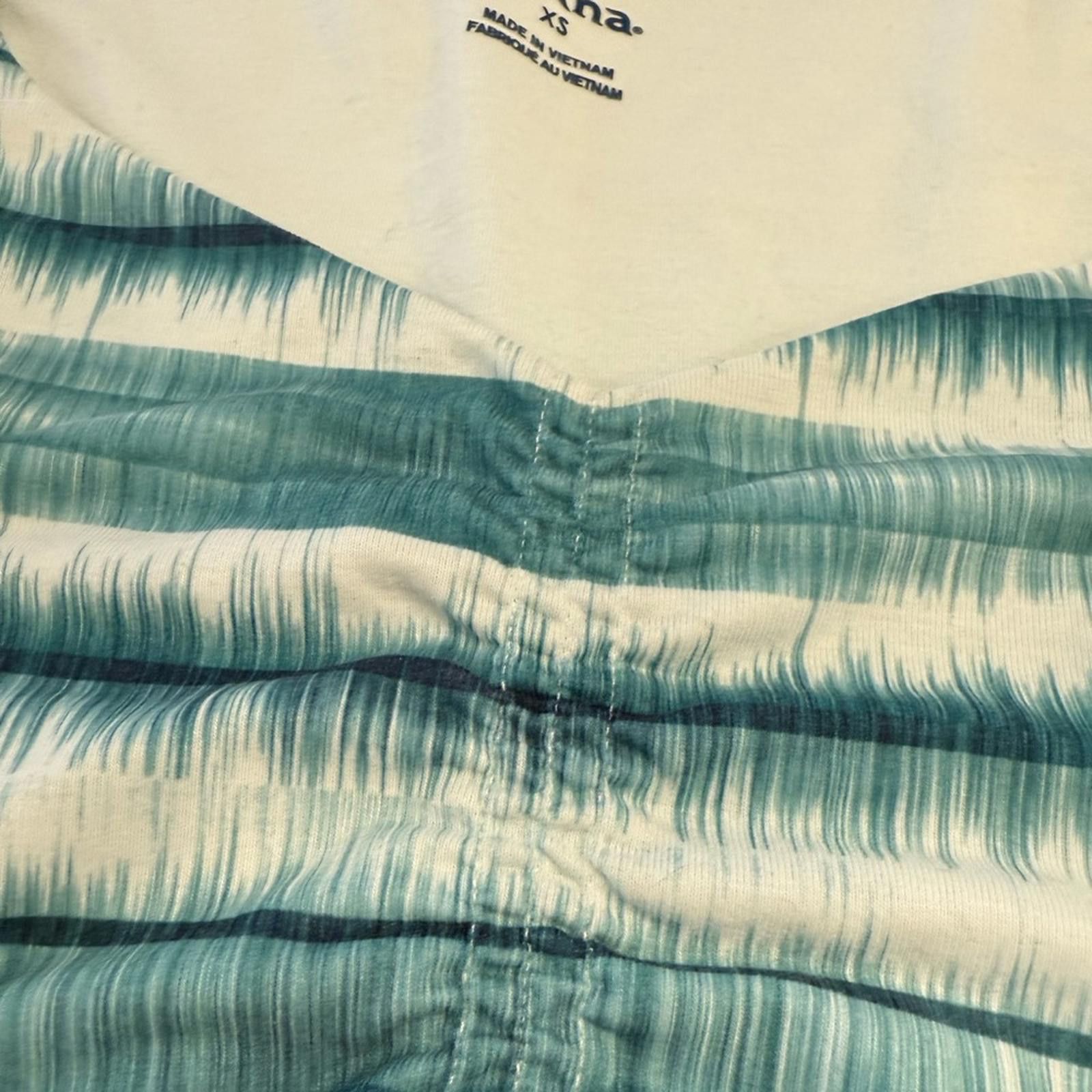 Prana Prana tie dyed stripe sleeveless midi dress green white XS Size XS / US 0-2 / IT 36-38 - 11 Thumbnail