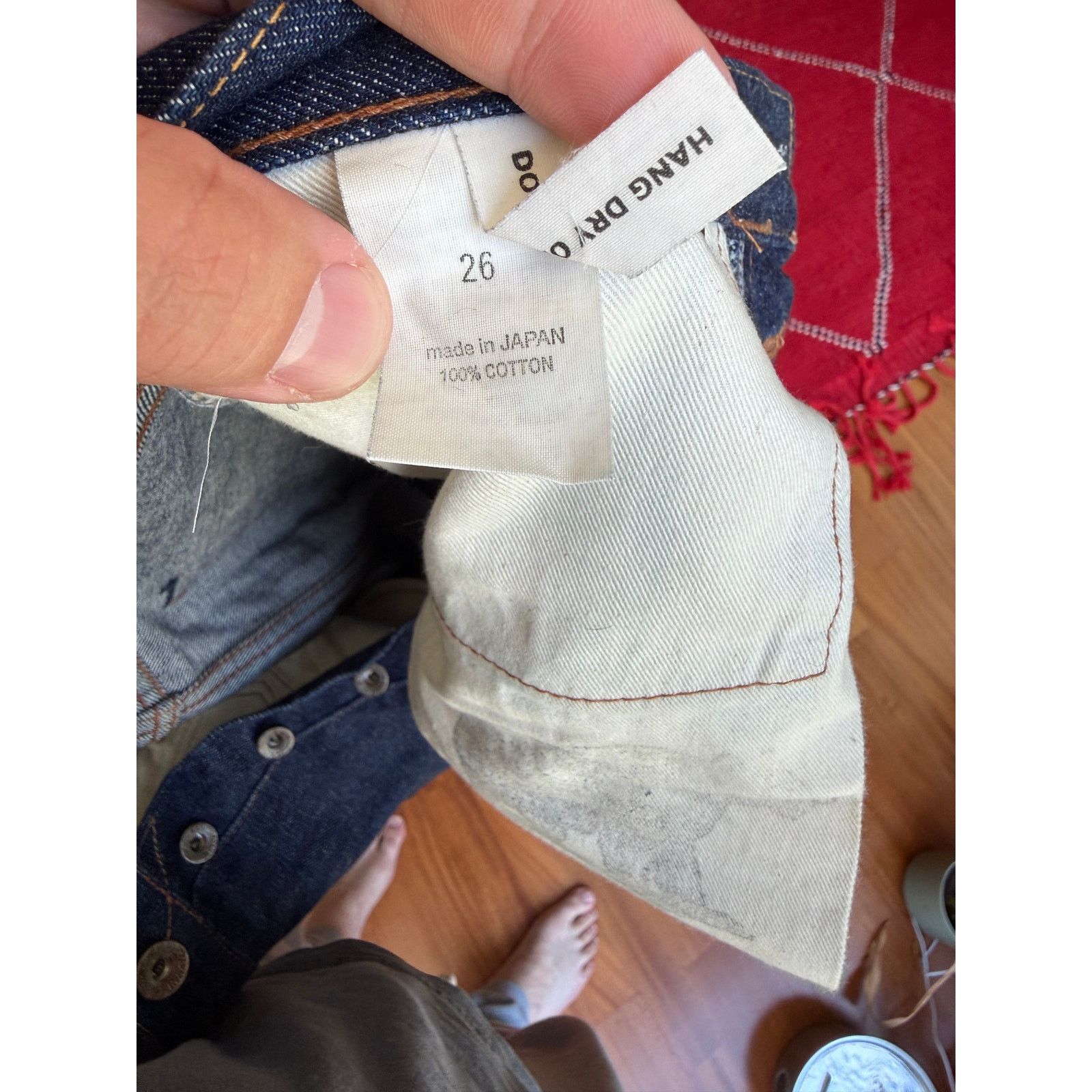 Chimala Chimala Japanese Selvedge Denim Jeans Size 26" / US 2 / IT 38 - 5 Thumbnail