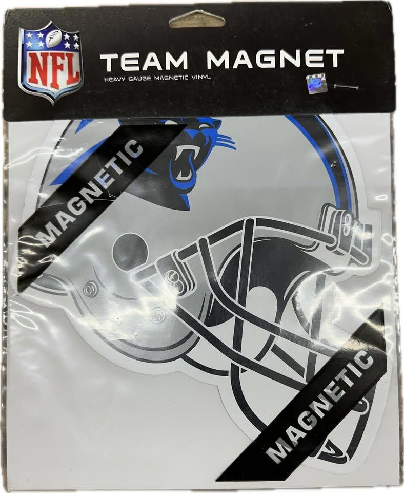Designer Carolina Panthers Auto NFL Glitter Decal Sticker Rhinestone Size ONE SIZE - 1 Thumbnail