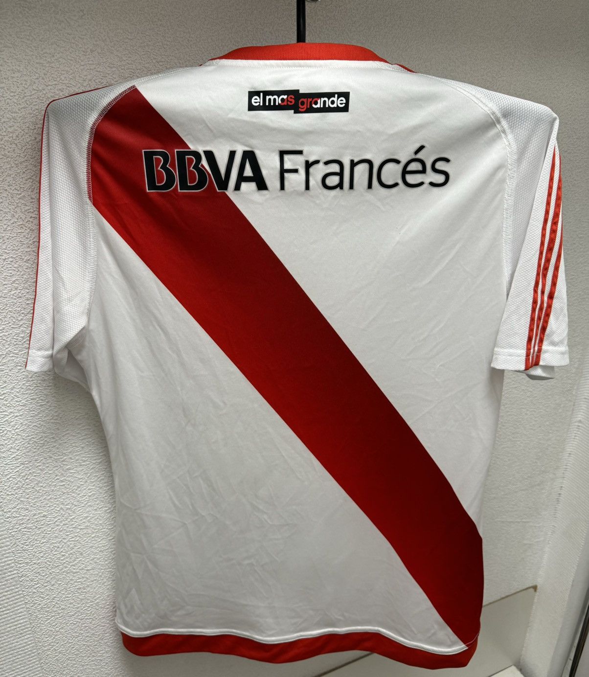 Adidas River plate Argentina adidas soccer jersey 2016/17 L sz Size US L / EU 52-54 / 3 - 10 Thumbnail