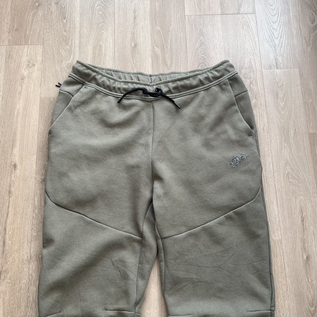 Nike × Nike ACG Mens Nike Tech Fleece L Grey Sweatpants Drill Drip TN Size US 32 / EU 48 - 3 Thumbnail