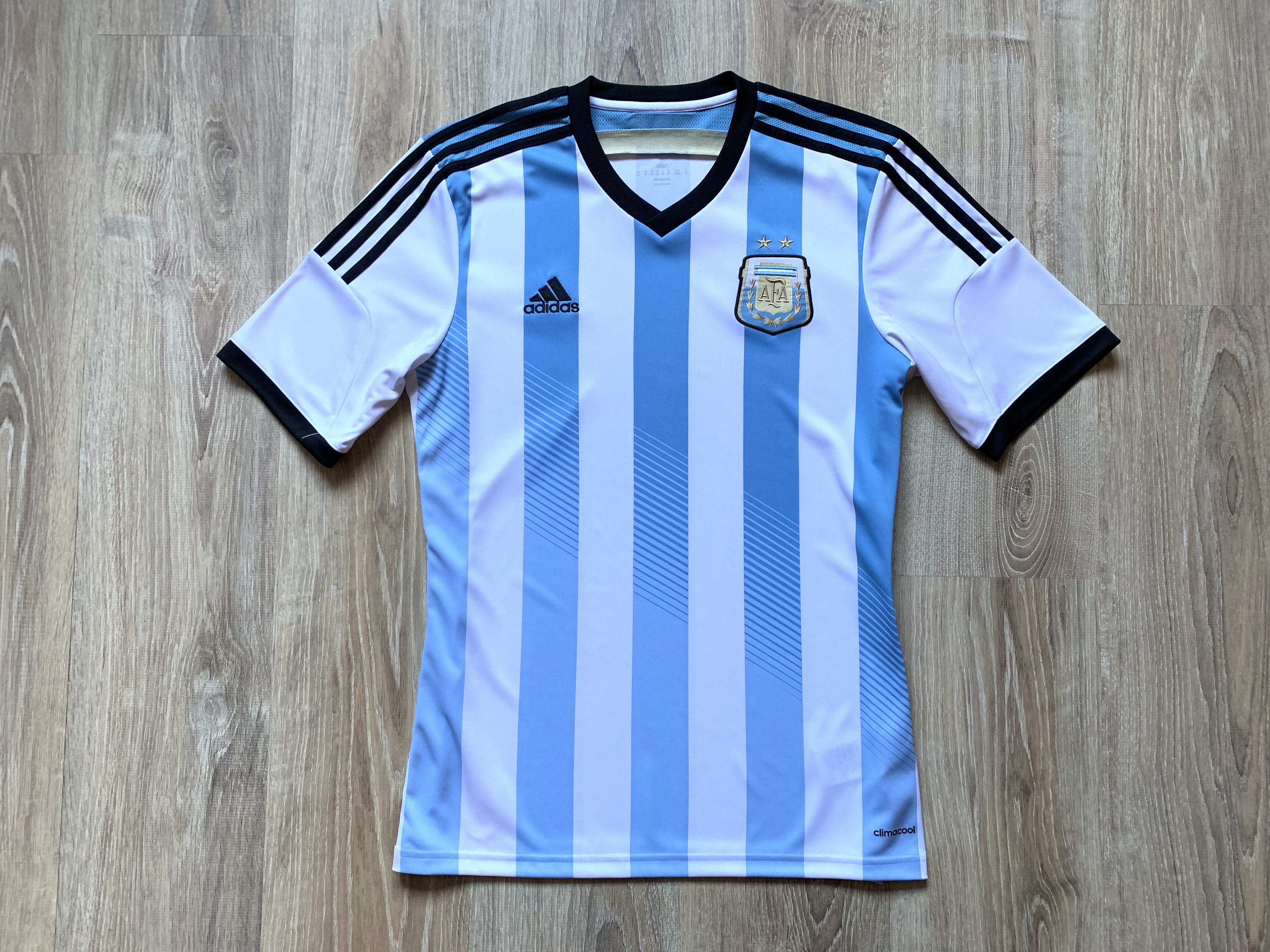 Adidas × Vintage Vintage Adidas Argentina Football Shirt 2013 Size US M / EU 48-50 / 2 - 1 Thumbnail