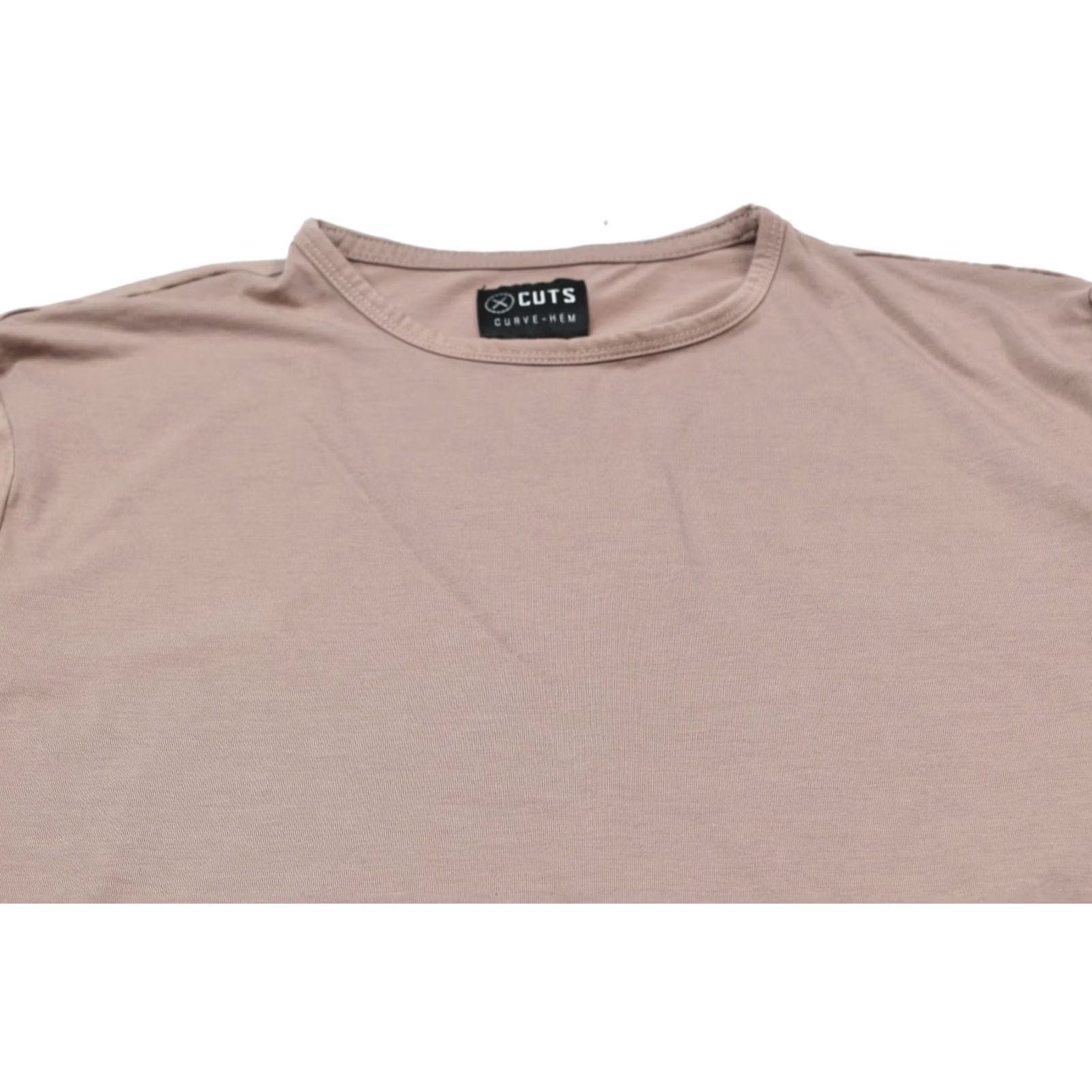 Cuts Cuts Clothing Curve Hem T-Shirt Mens Large Mauve Long Sleeve Slim Fit Pyca Pro Size US L / EU 52-54 / 3 - 3 Thumbnail