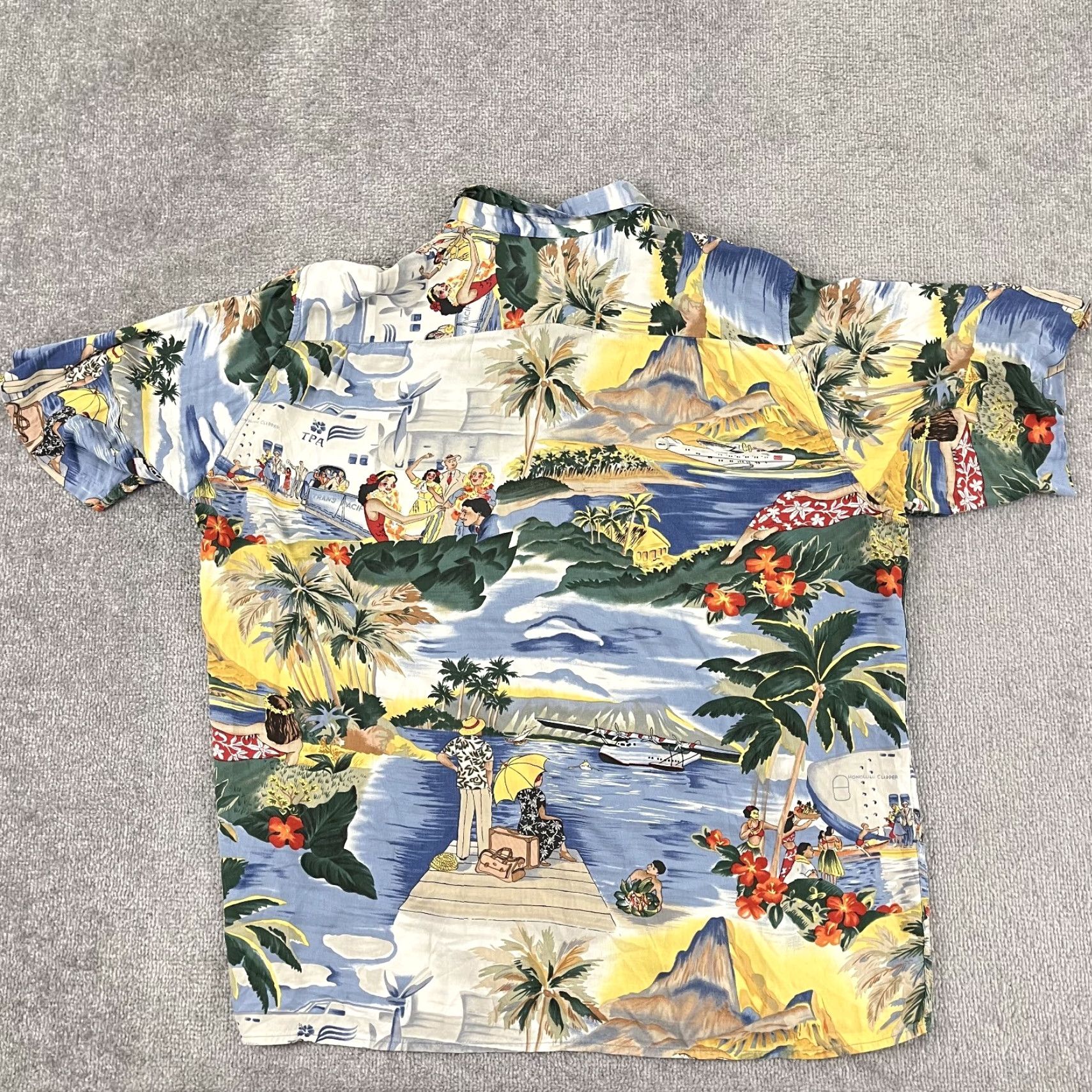 Reyn Spooner VINTAGE Reyn Spooner Shirt Men XL Floral Hawaiian Tropical Resort Aloha Party Button Up Size US XL / EU 56 / 4 - 6 Thumbnail